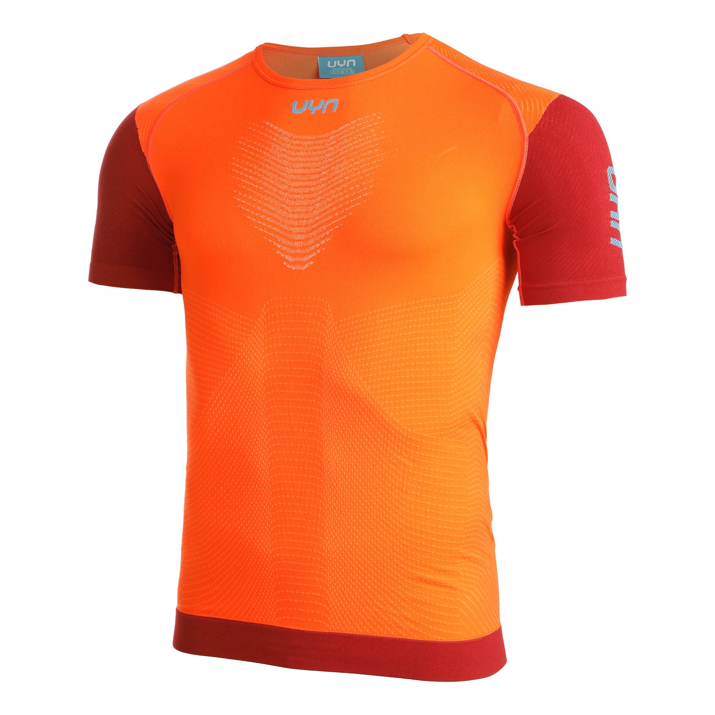 UYN PB42 Laufshirt Herren - rot, rosa