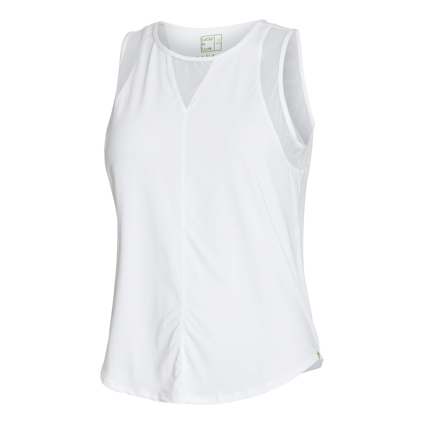 Lucky in Love Chill Out Tank-Top Damen-Weiß