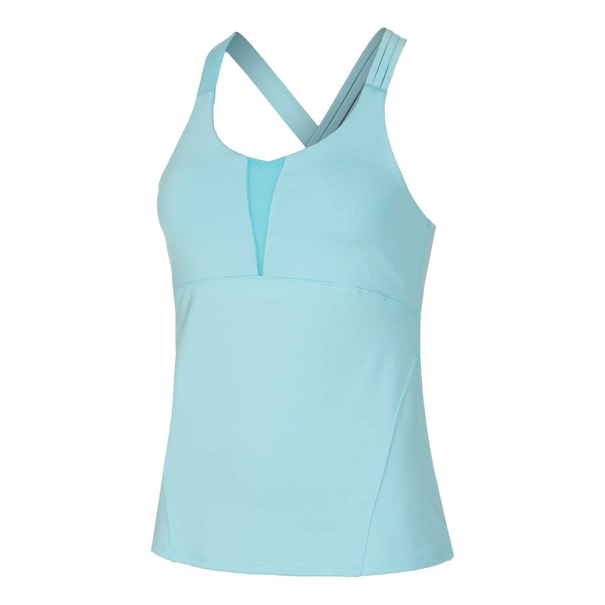 Lucky in Love Triple Strap with Bra Tank-Top Damen - hellblau,