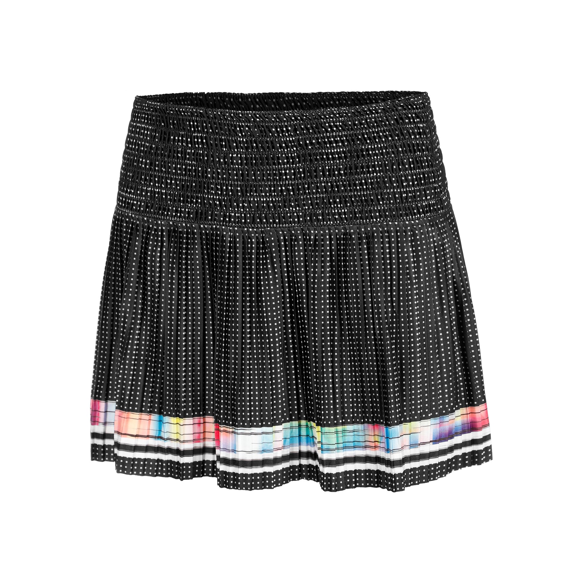 Lucky in Love Shibori Wave 14in Rock Damen - schwarz, mehrfarbig