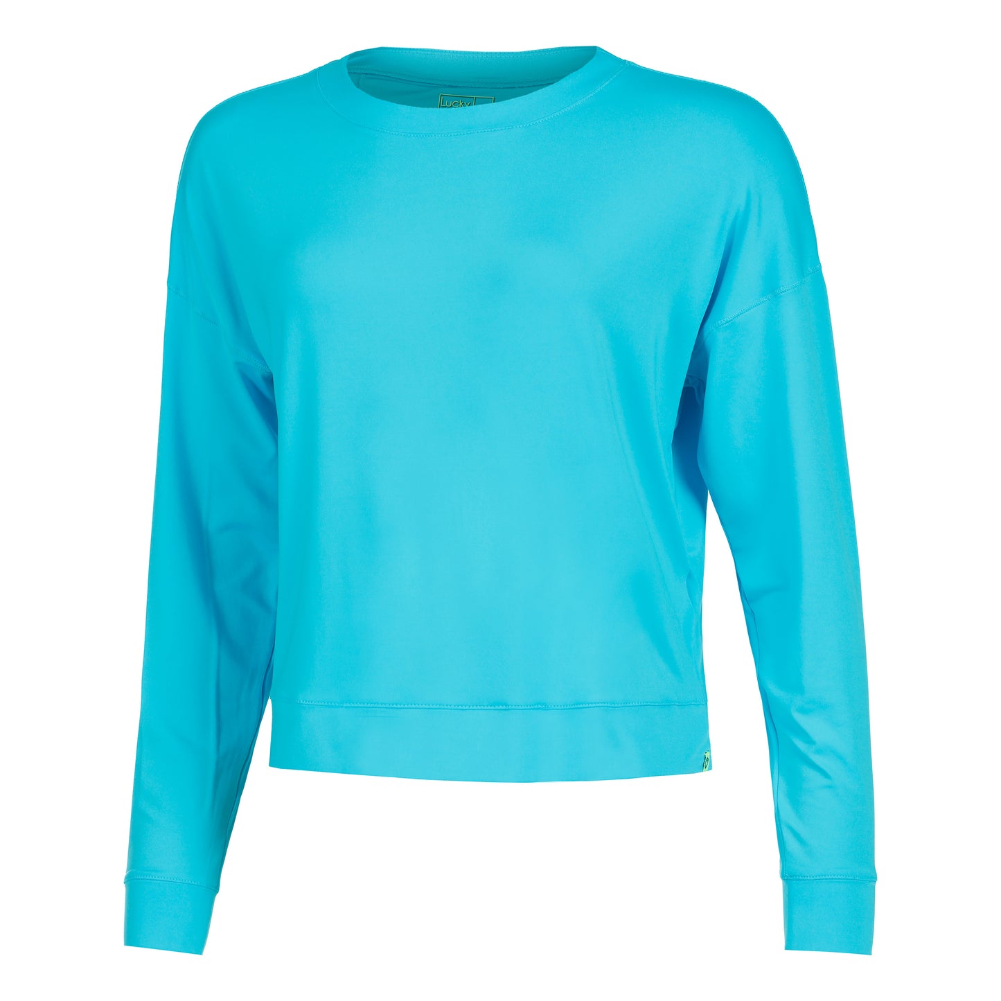 Lucky in Love Hype Longsleeve Damen - türkis
