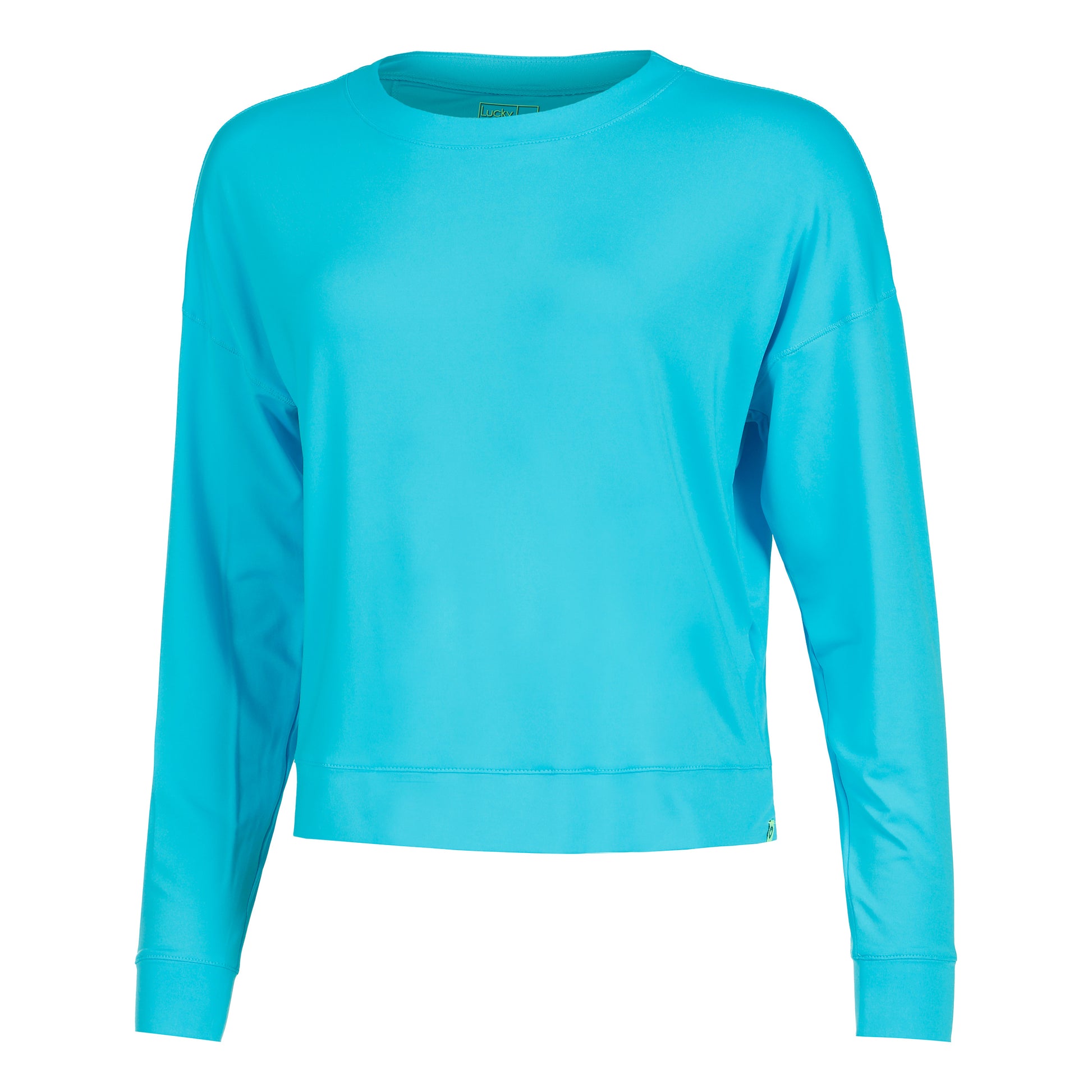 Lucky in Love Hype Longsleeve Damen - türkis