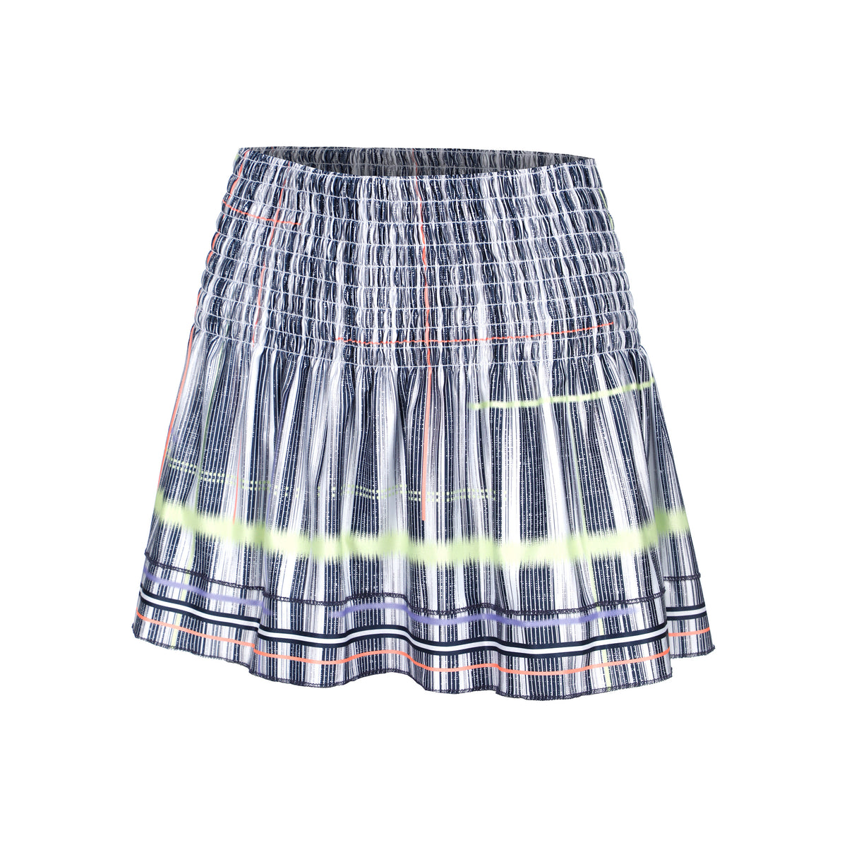 Lucky in Love Can't Find Me Love Long Hide Out Smocked Rock Damen - weiß, schwarz