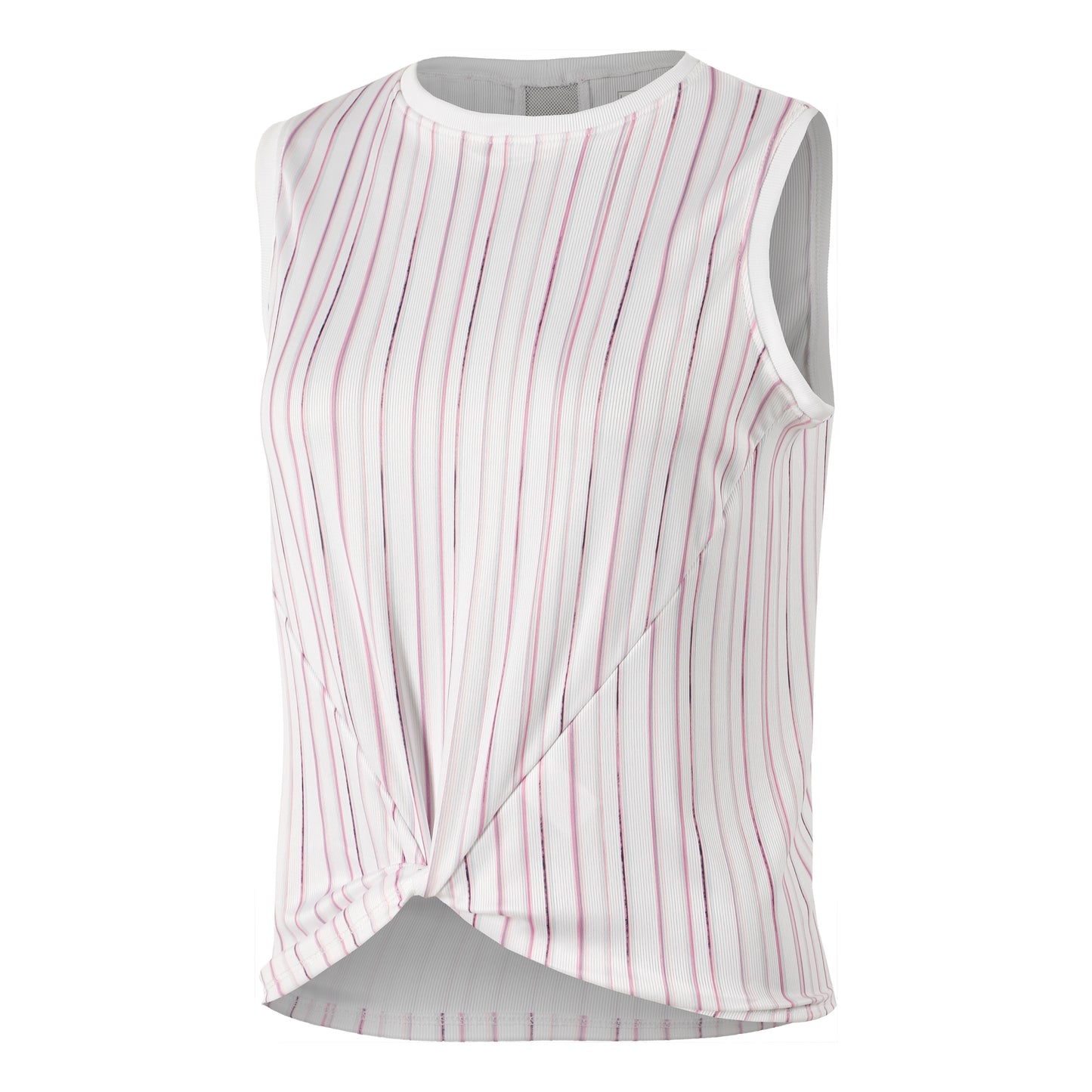 Lucky in Love Snake Rattle N'Roll Twist Front Tank-Top Damen - weiß, rosa