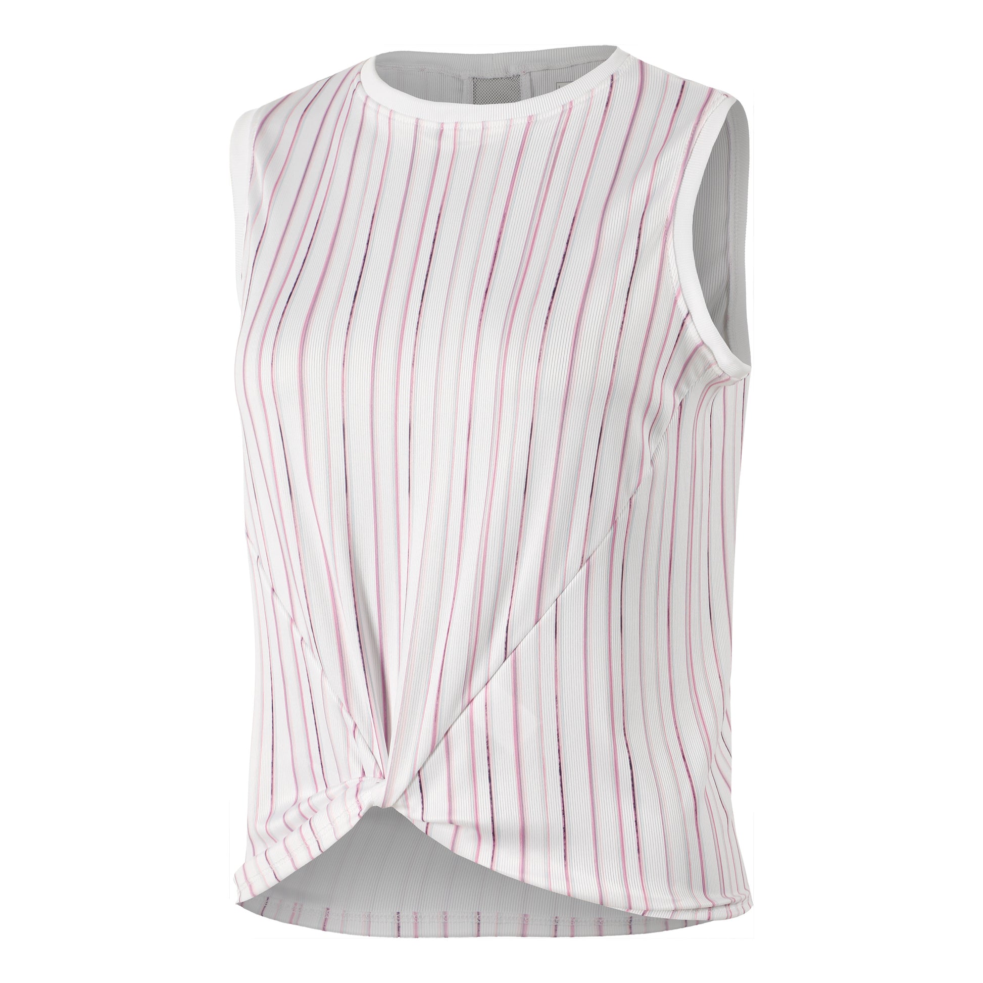 Lucky in Love Snake Rattle N'Roll Twist Front Tank-Top Damen - weiß, rosa