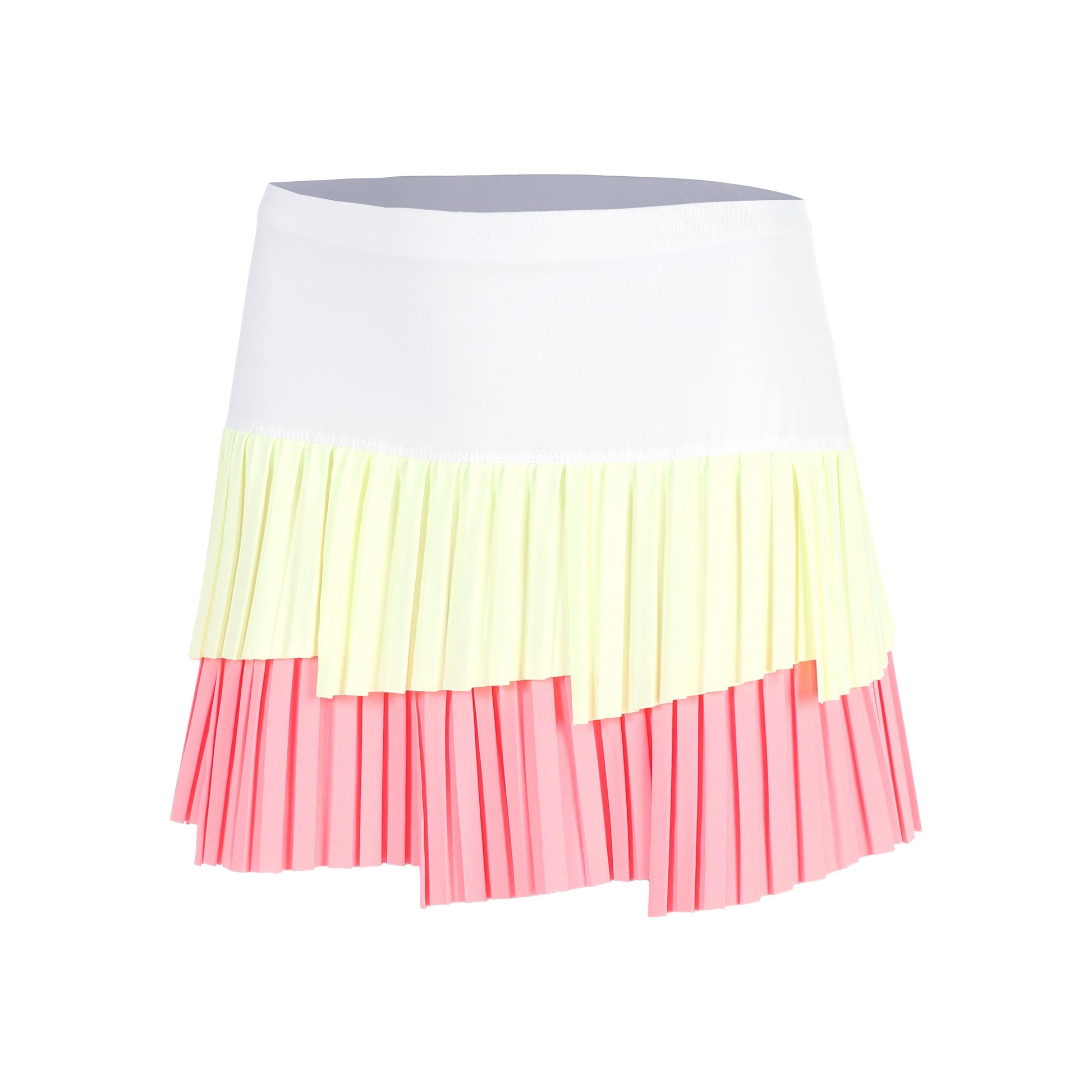 Lucky in Love Fly Pleated 13in Rock Damen-Rosa,Grün