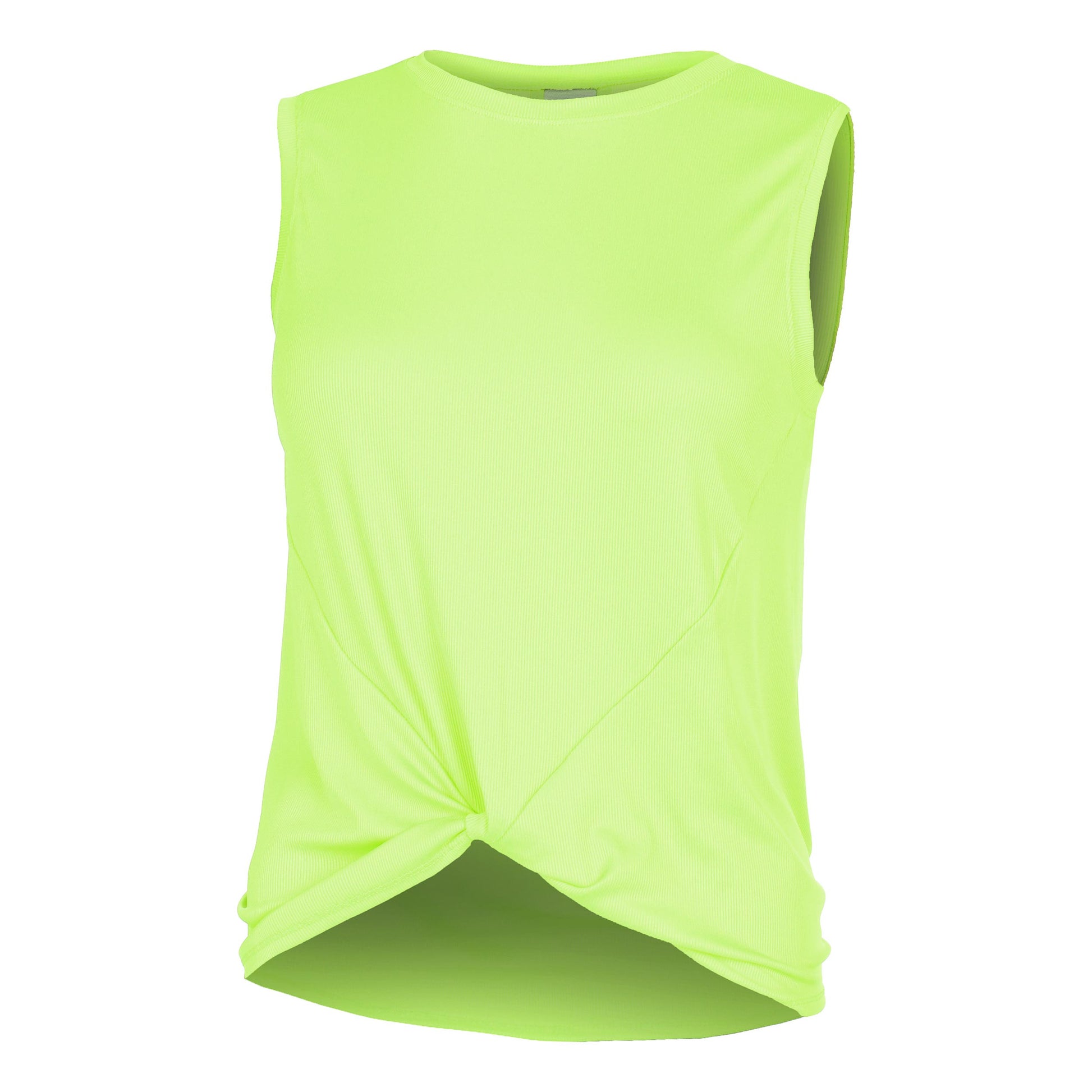 Lucky in Love Twist Front Tank-Top Damen-Neongrün