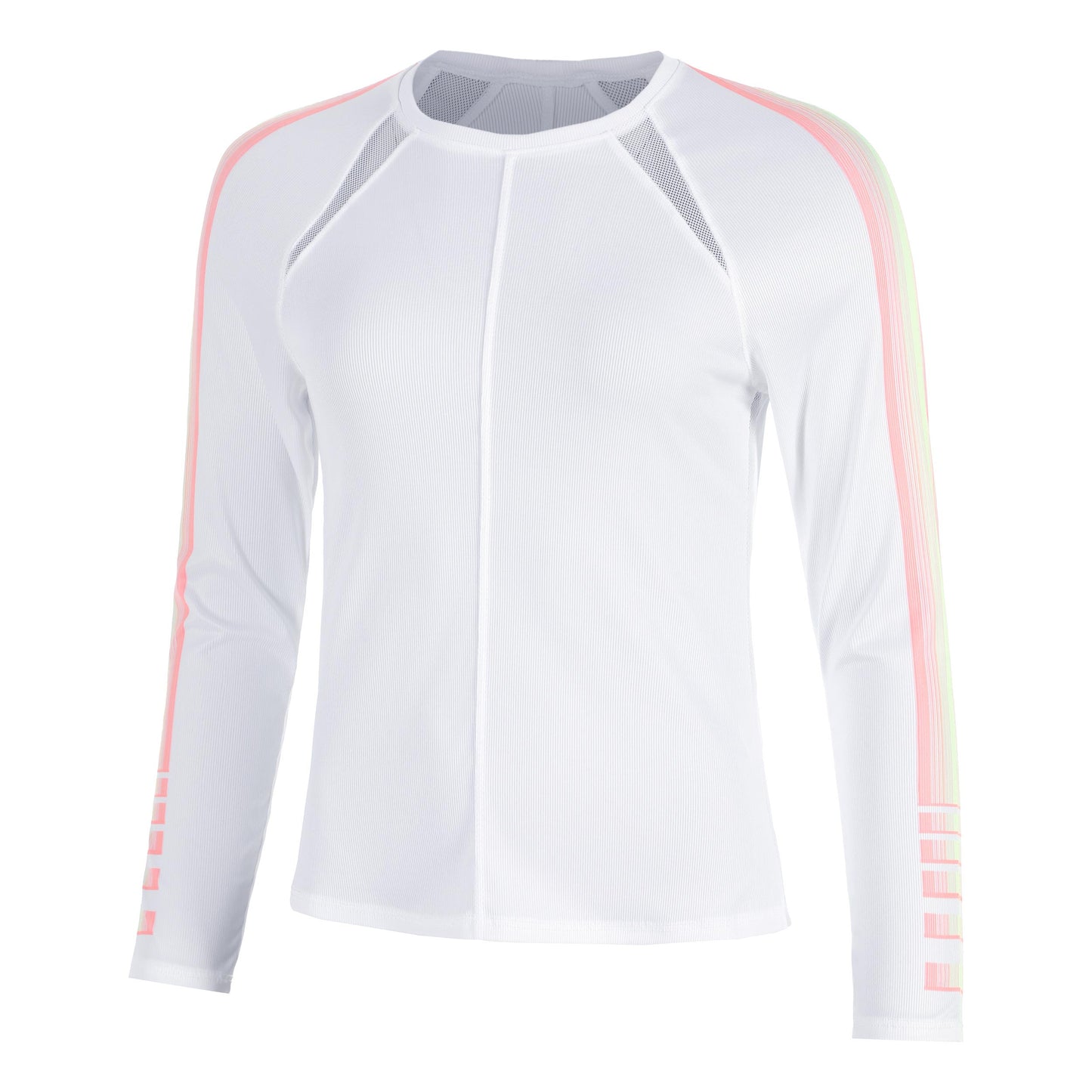 Lucky in Love Sunset Spin Longsleeve Damen-Weiß,Orange