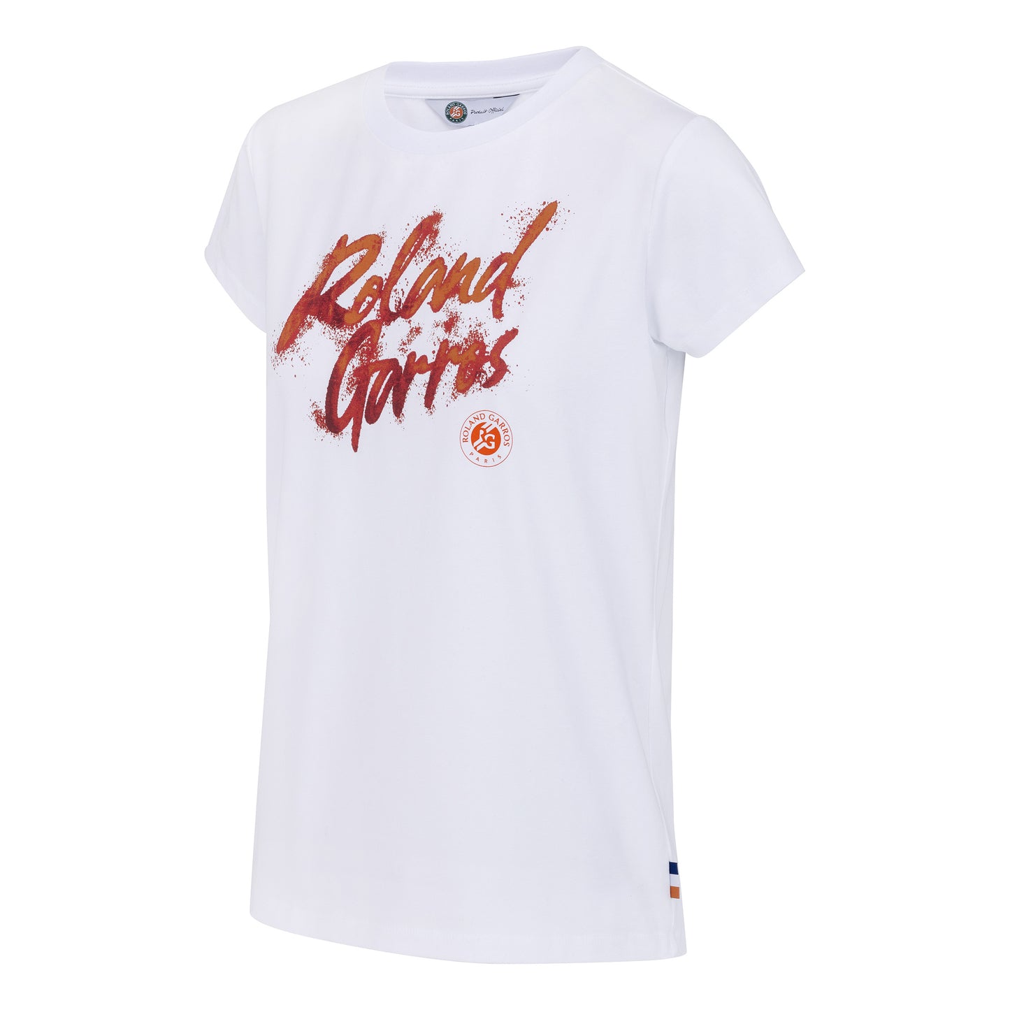 Roland Garros T-Shirt Damen-Weiß