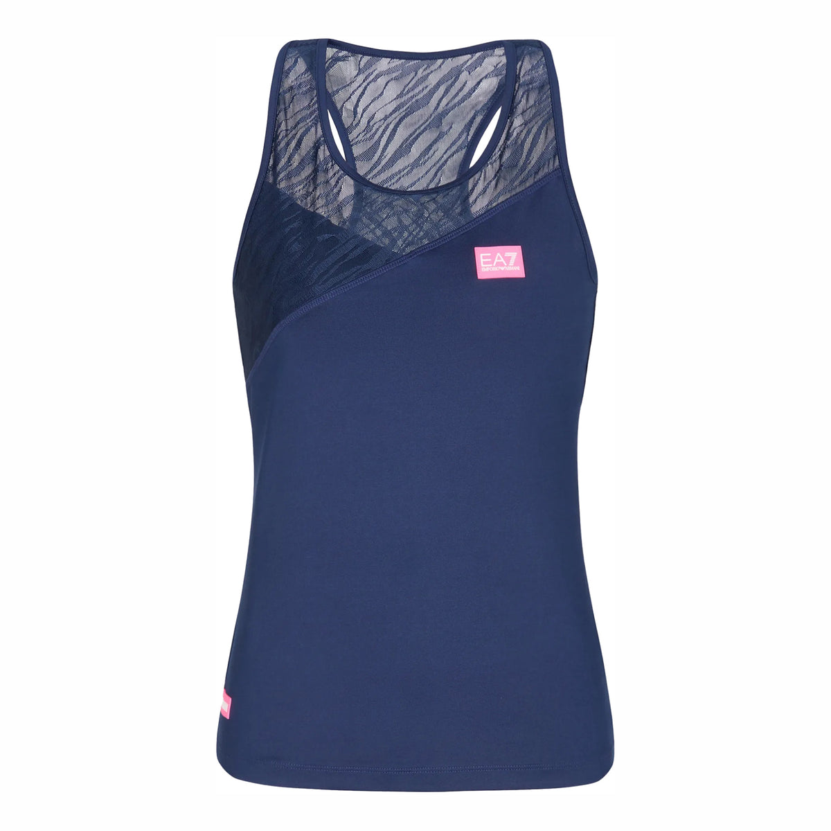 EA7 Tennis Pro Tank-Top Damen - blau,