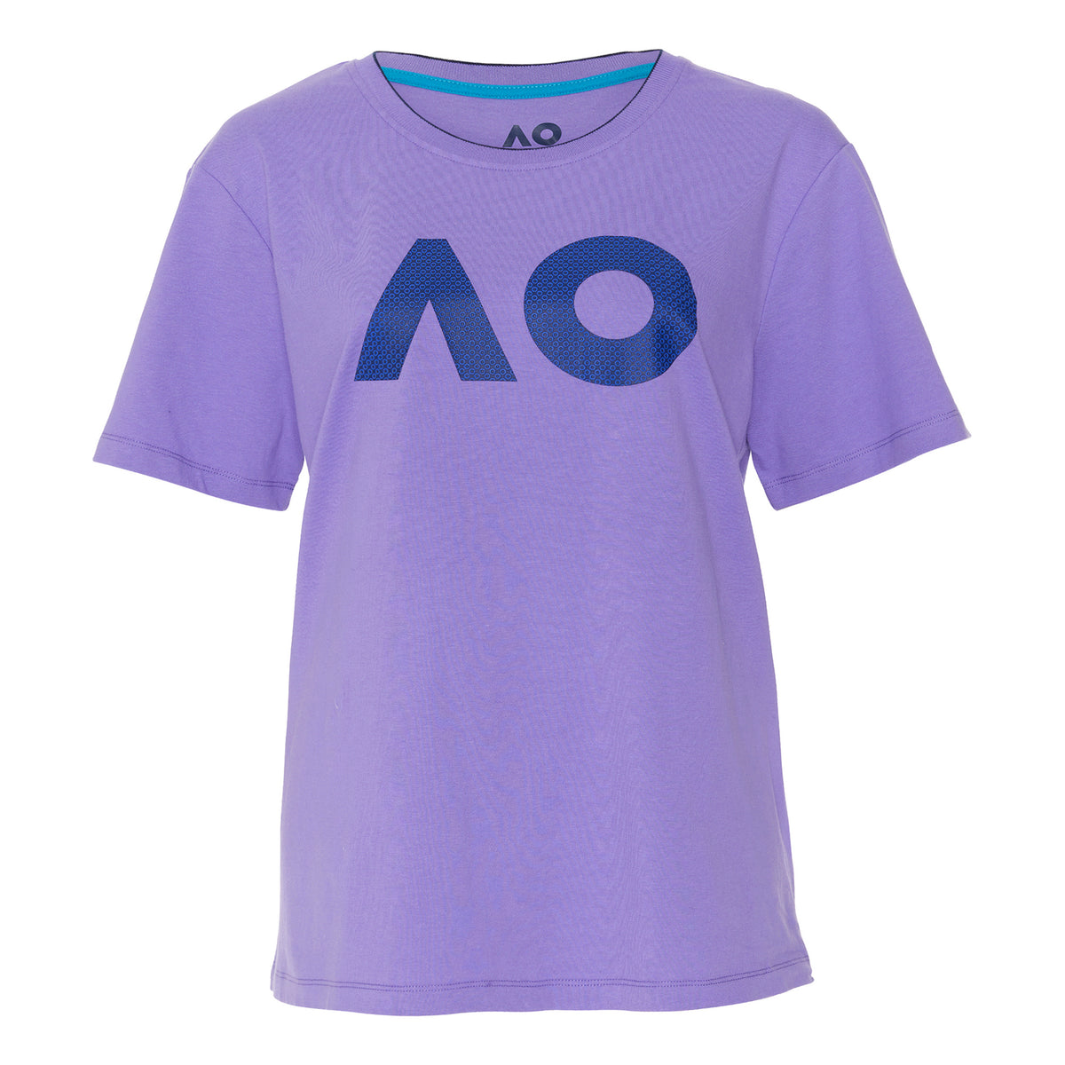 Australian Open AO Stack Print Core Logo T-Shirt Damen - lila,