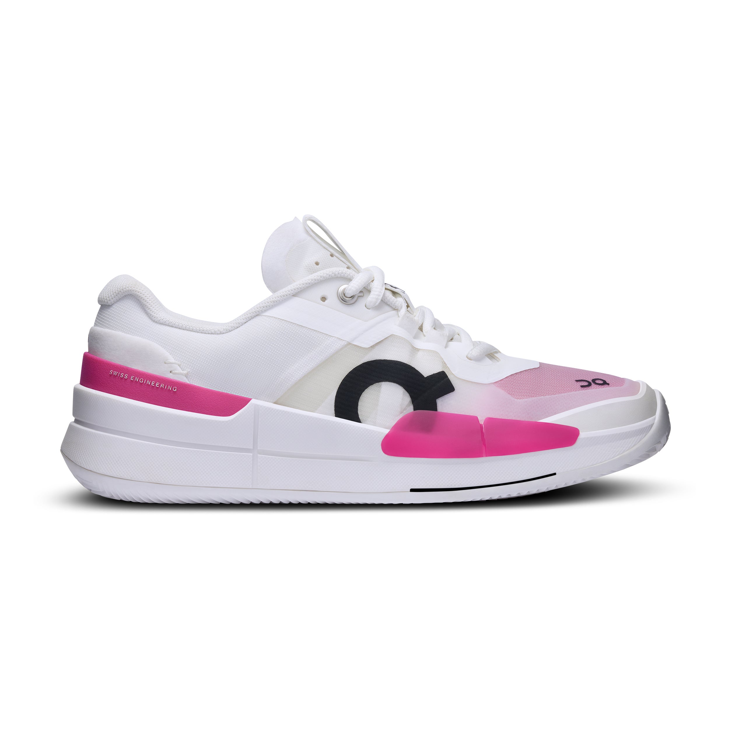 On The Roger Pro 2 Allcourtschuh Damen-Weiß,Pink