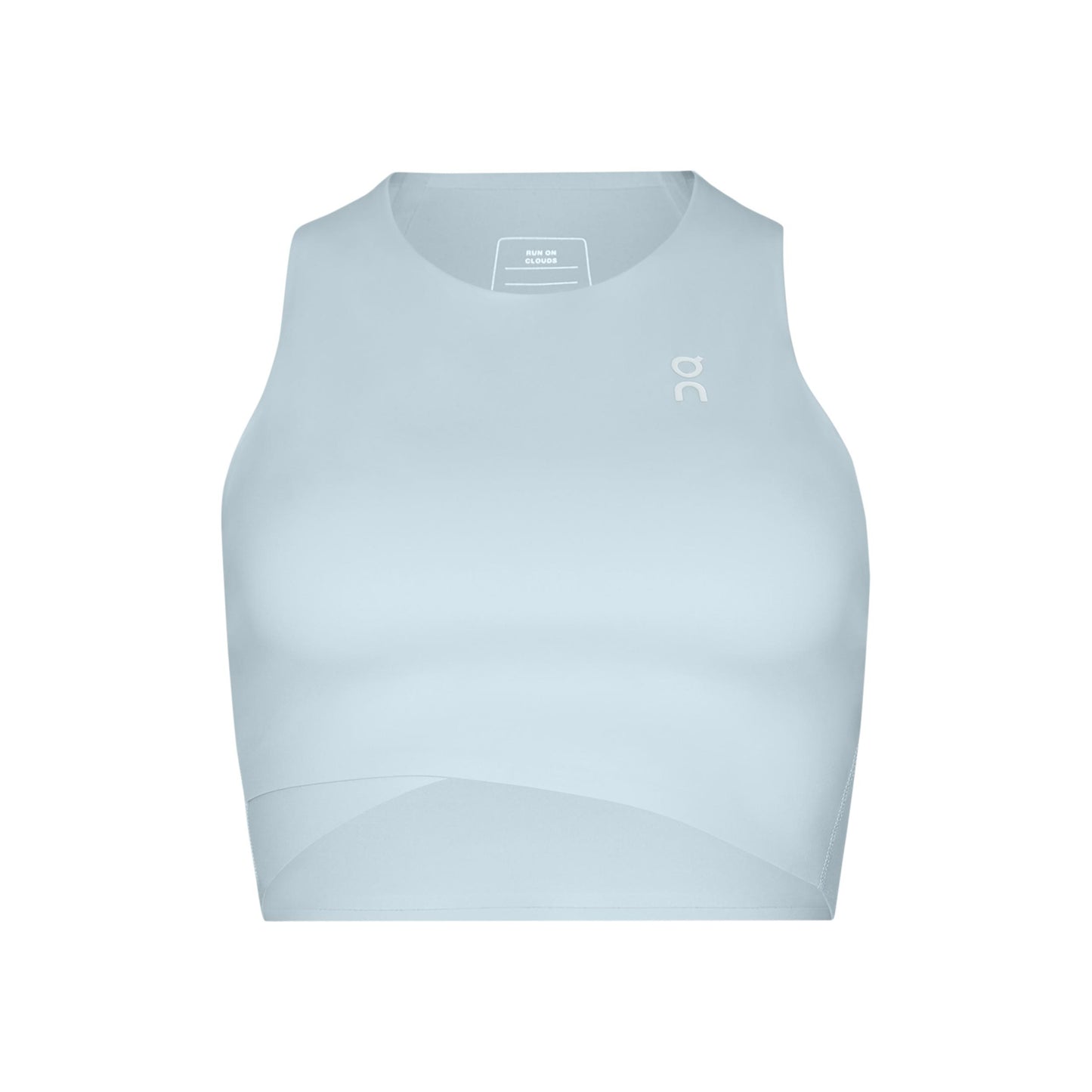 On Court Crop Tank-Top Damen-Blaugrau