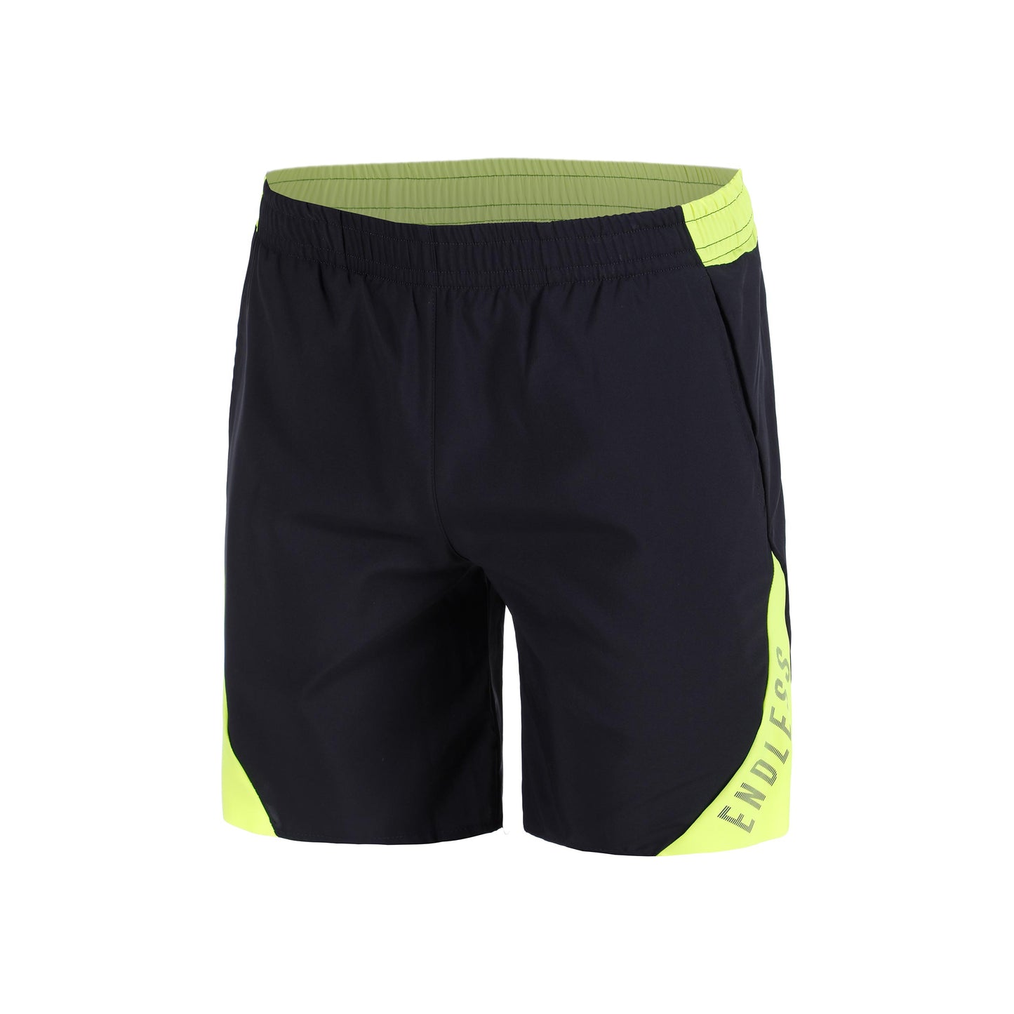 Endless Phoenix Shorts Herren - schwarz, neongelb