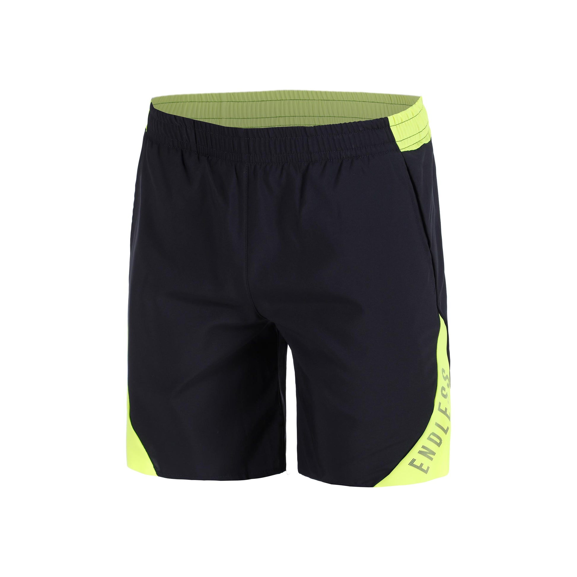 Endless Phoenix Shorts Herren - schwarz, neongelb