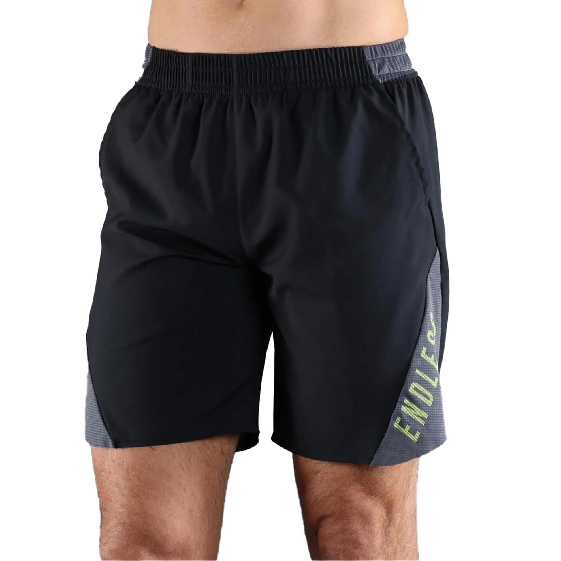 Endless Phoenix Shorts Herren - schwarz, gelb