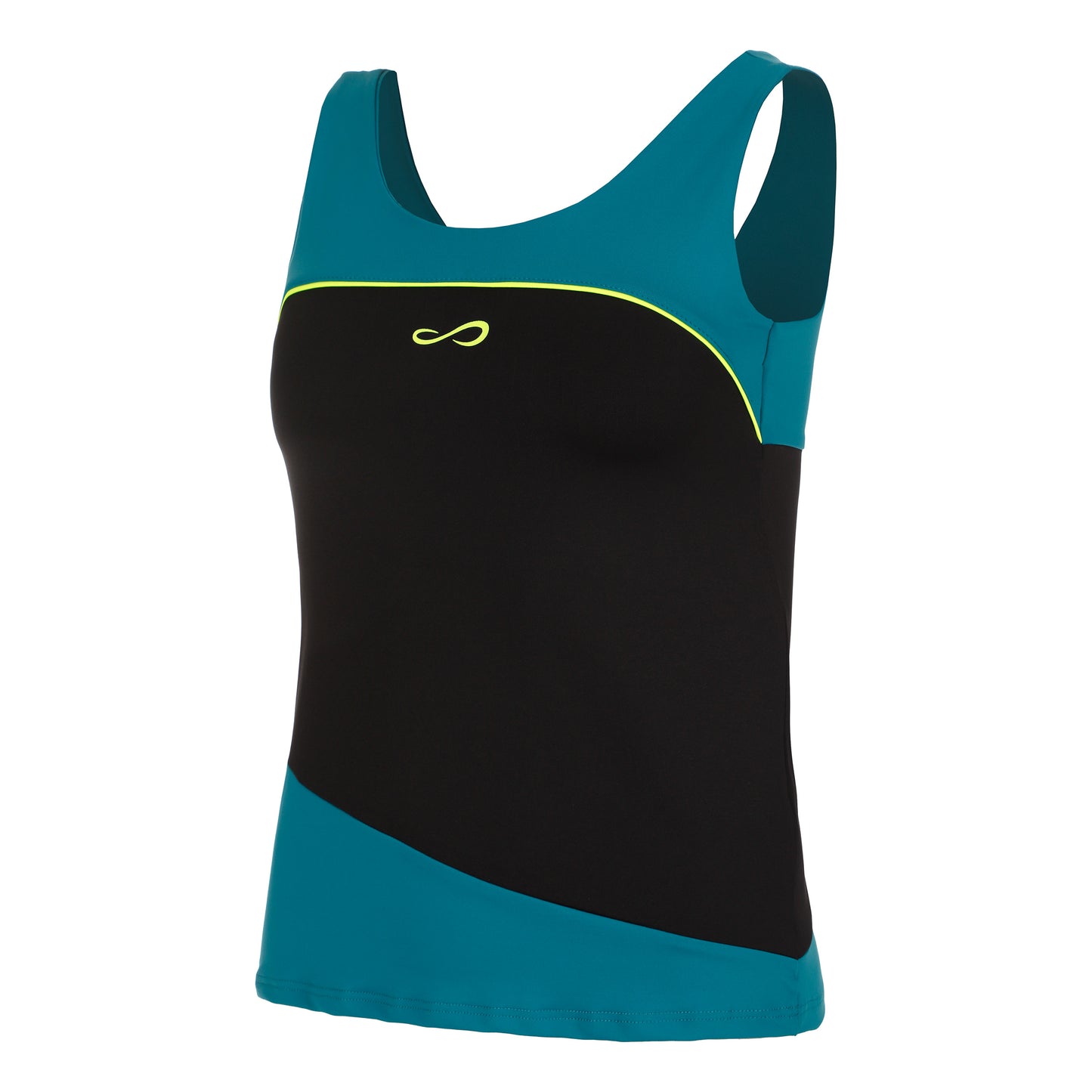 Endless Curve Tank-Top Damen-Petrol
