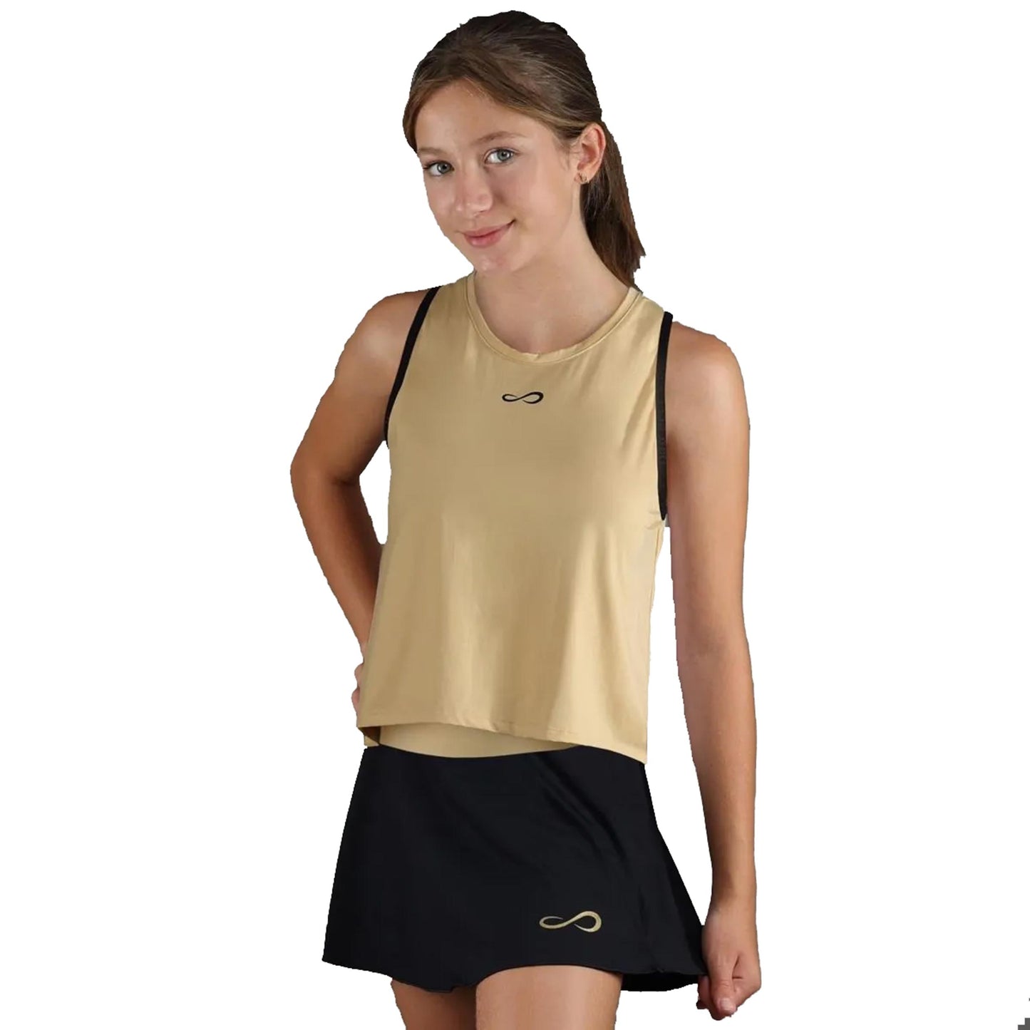Endless Court Tank-Top Damen-Gold