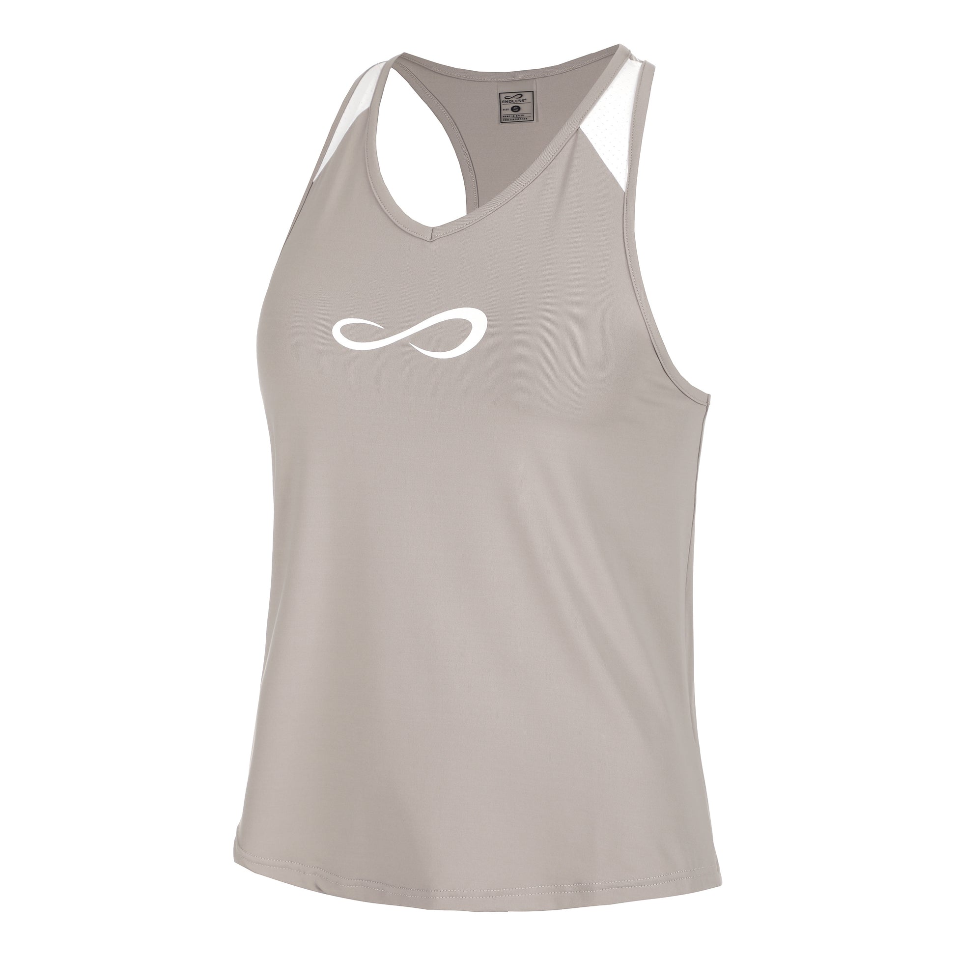 Endless Speed V Tank-Top Damen - creme,