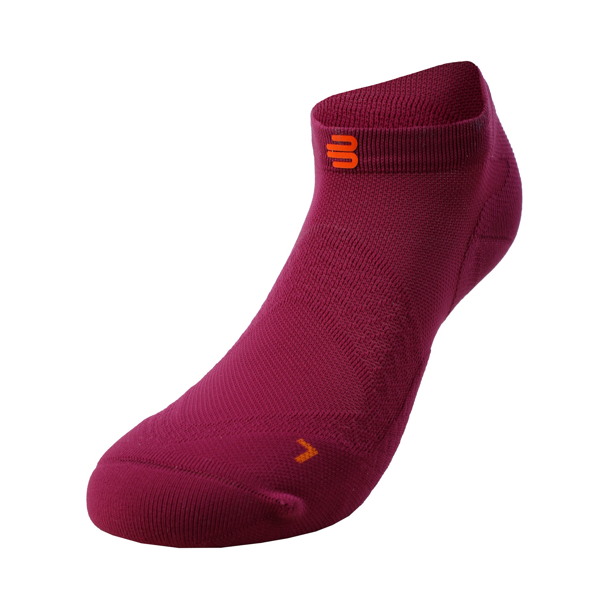 Bauerfeind Ultralight Low Cut Laufsocken Damen-Berry