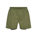Dallas 2in1 Shorts Herren - oliv,