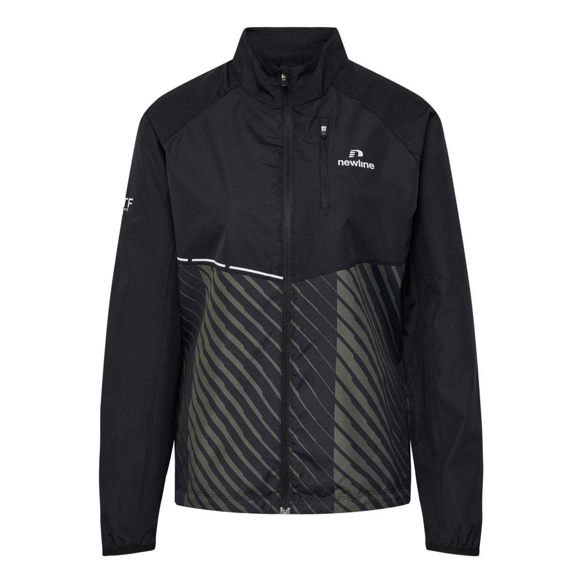 Newline Pace Laufjacke Damen - schwarz, beige