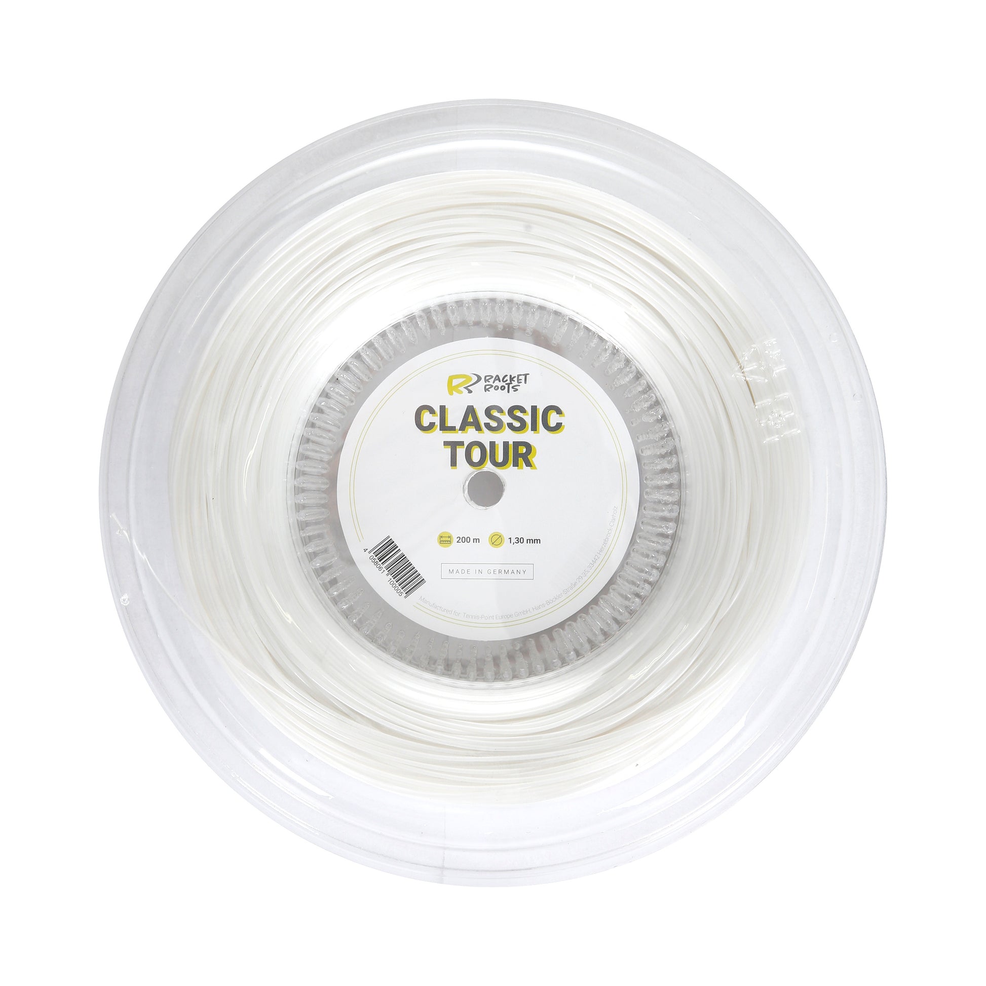 Racket Roots RR Classic Tour Saitenrolle 200m-Weiß