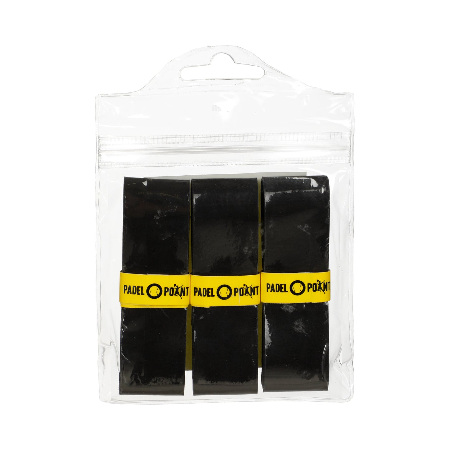Padel-Point Padel Premium Grip 3er Pack-Schwarz