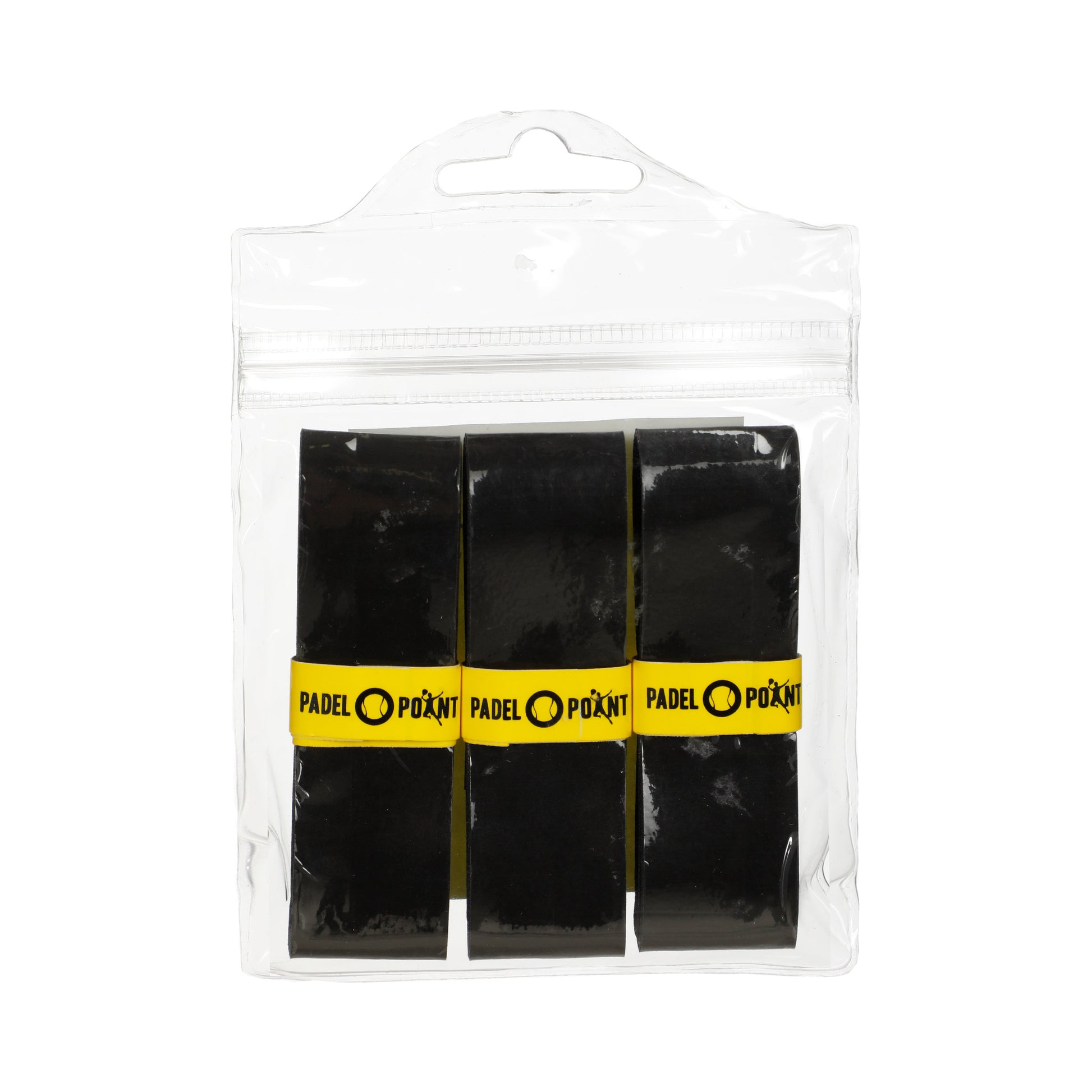 Padel-Point Padel Premium Grip 3er Pack-Schwarz