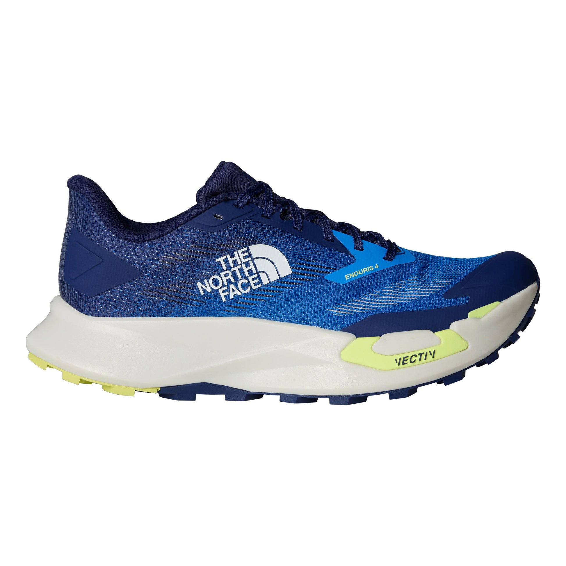 The North Face Vectiv Enduris 4 Trailschuh Herren - blau, gelb