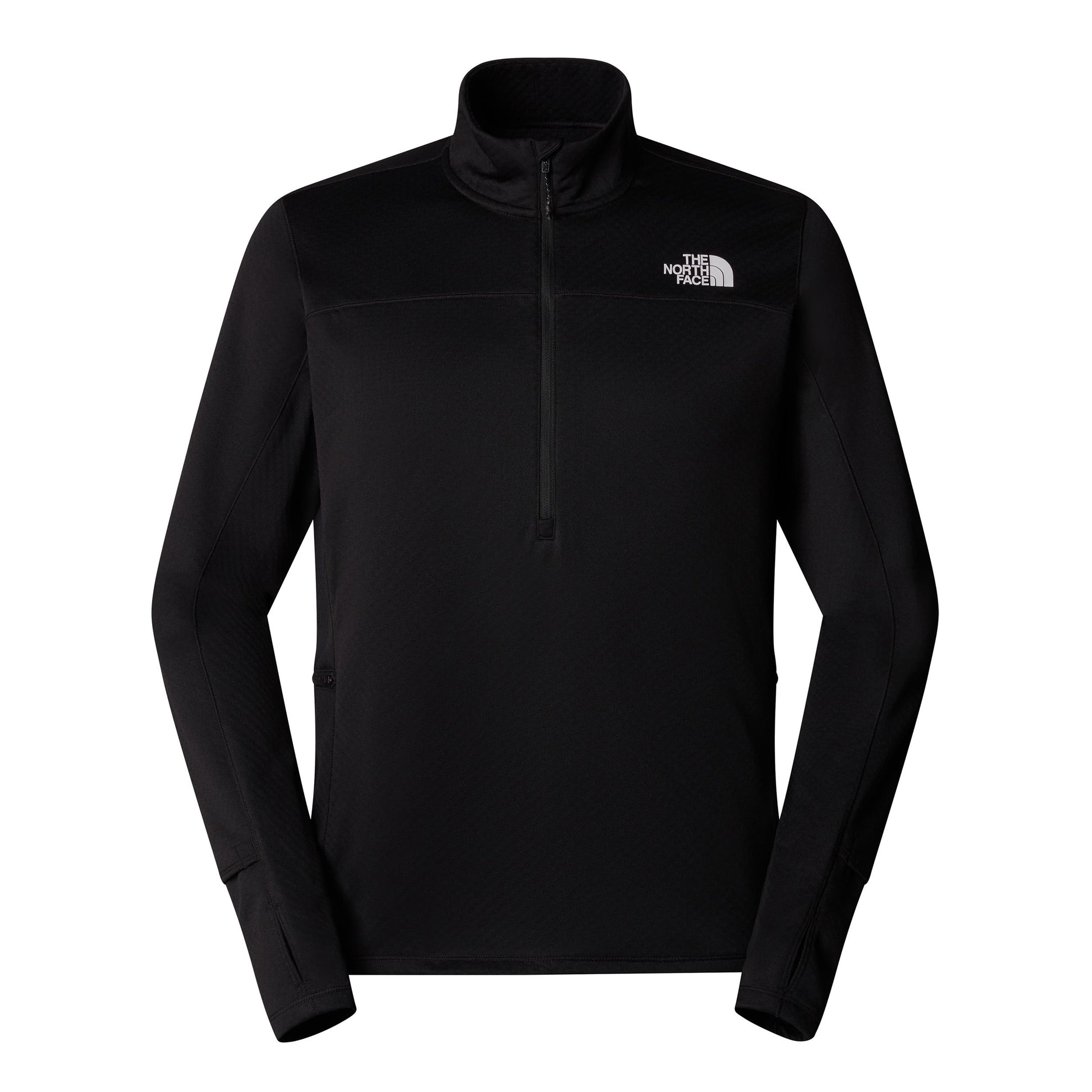 The North Face Winter Warm Pro 1/4 Zip Laufshirt Herren-Schwarz