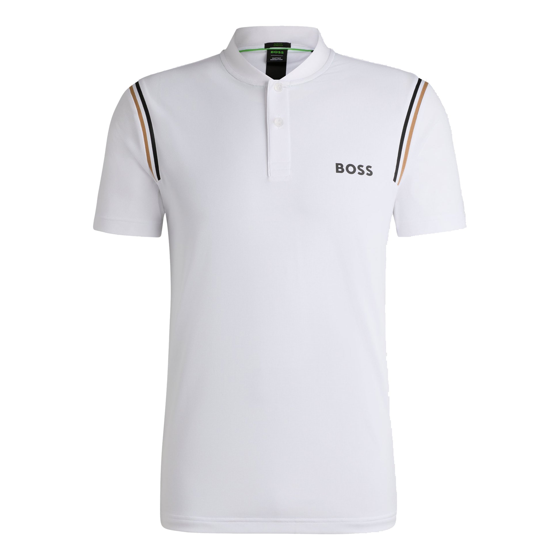 BOSS Palle MB 7 Polo Herren-Weiß