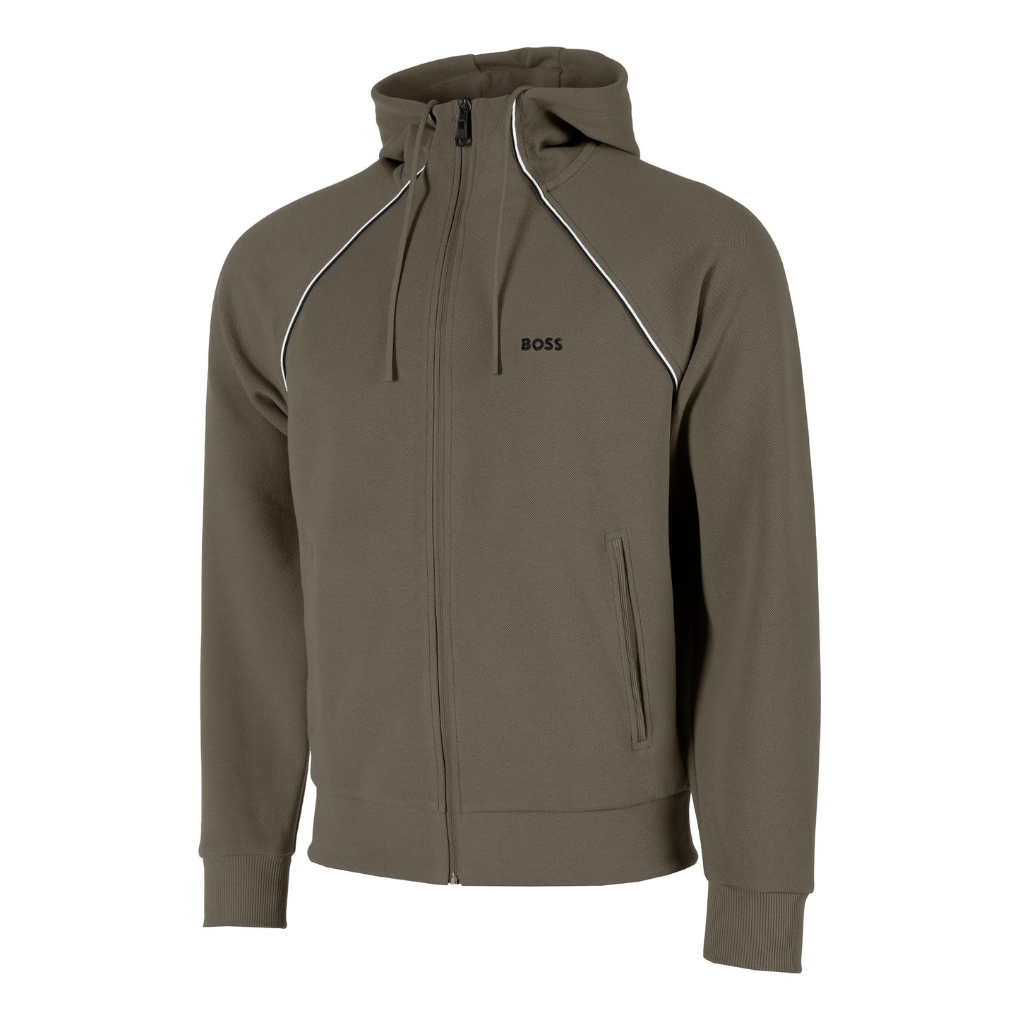 BOSS Saggy Sweatjacke Herren - khaki