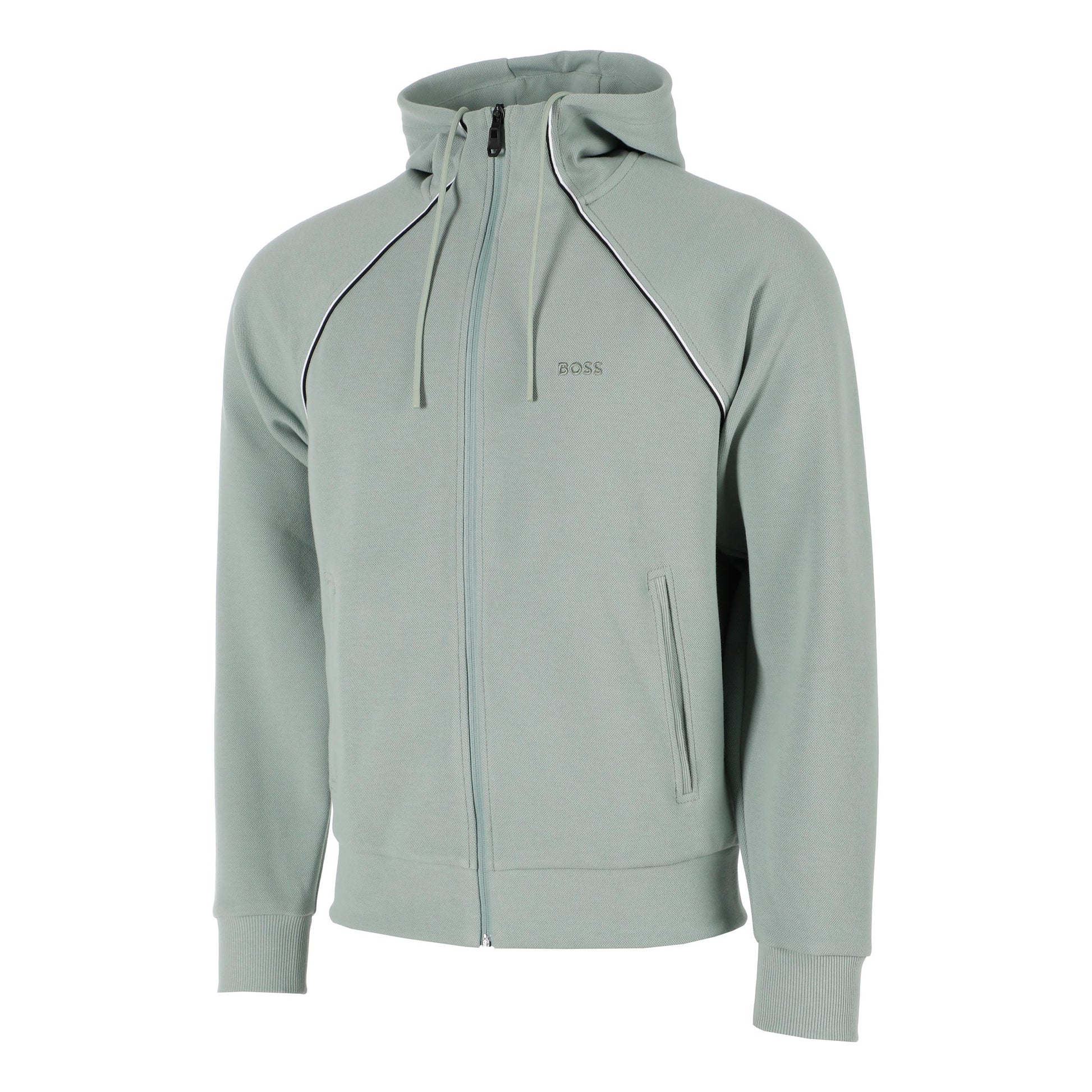 BOSS Saggy Sweatjacke Herren - salbei