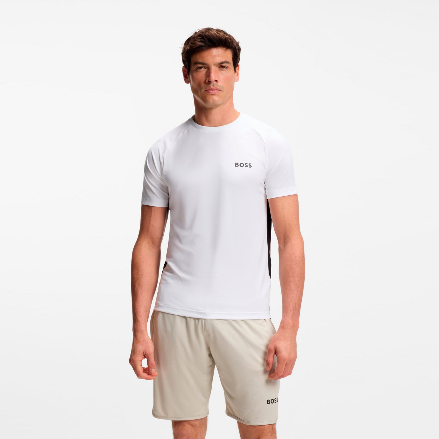 BOSS Spin T-Shirt Herren-weiß