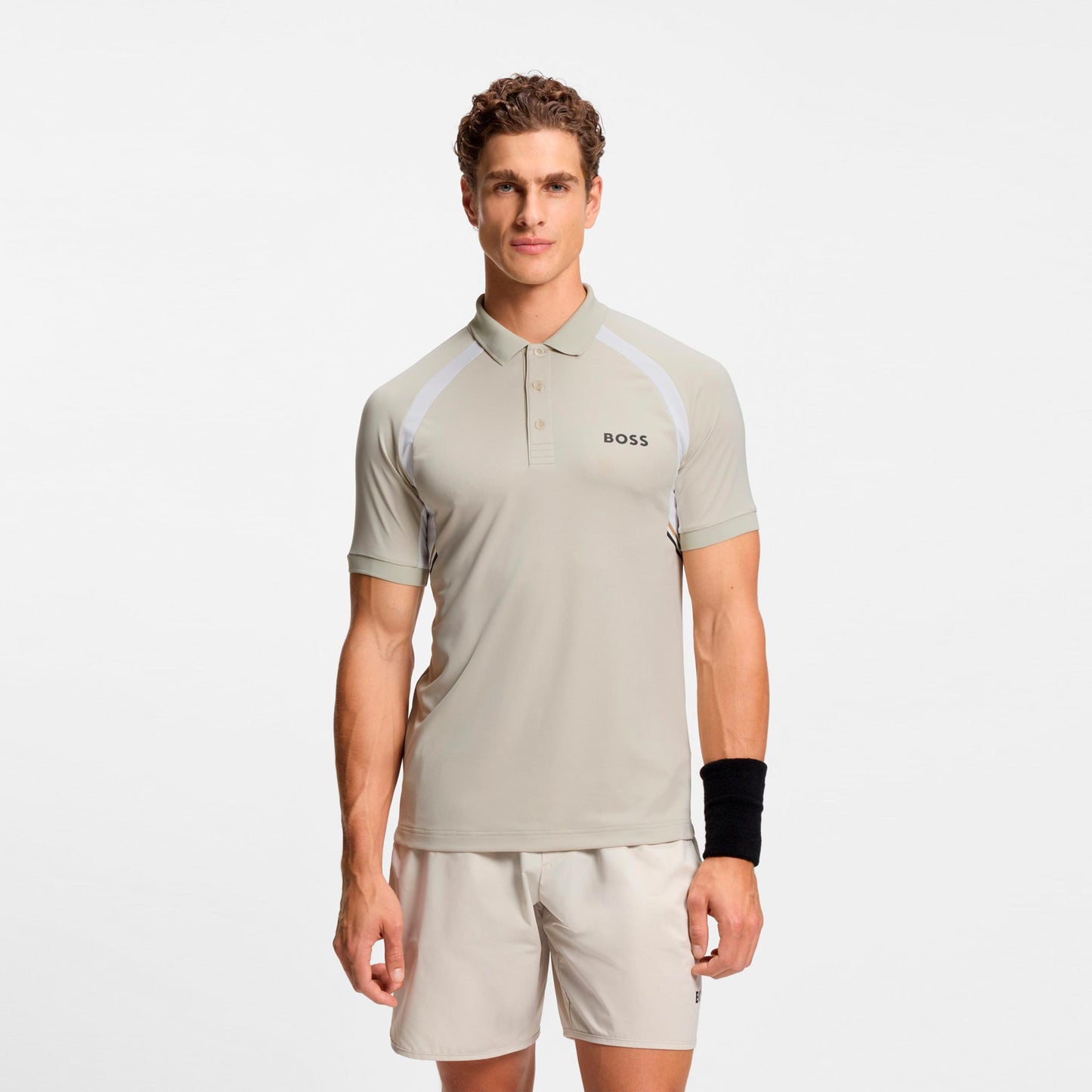 BOSS Spin Polo Herren-beige
