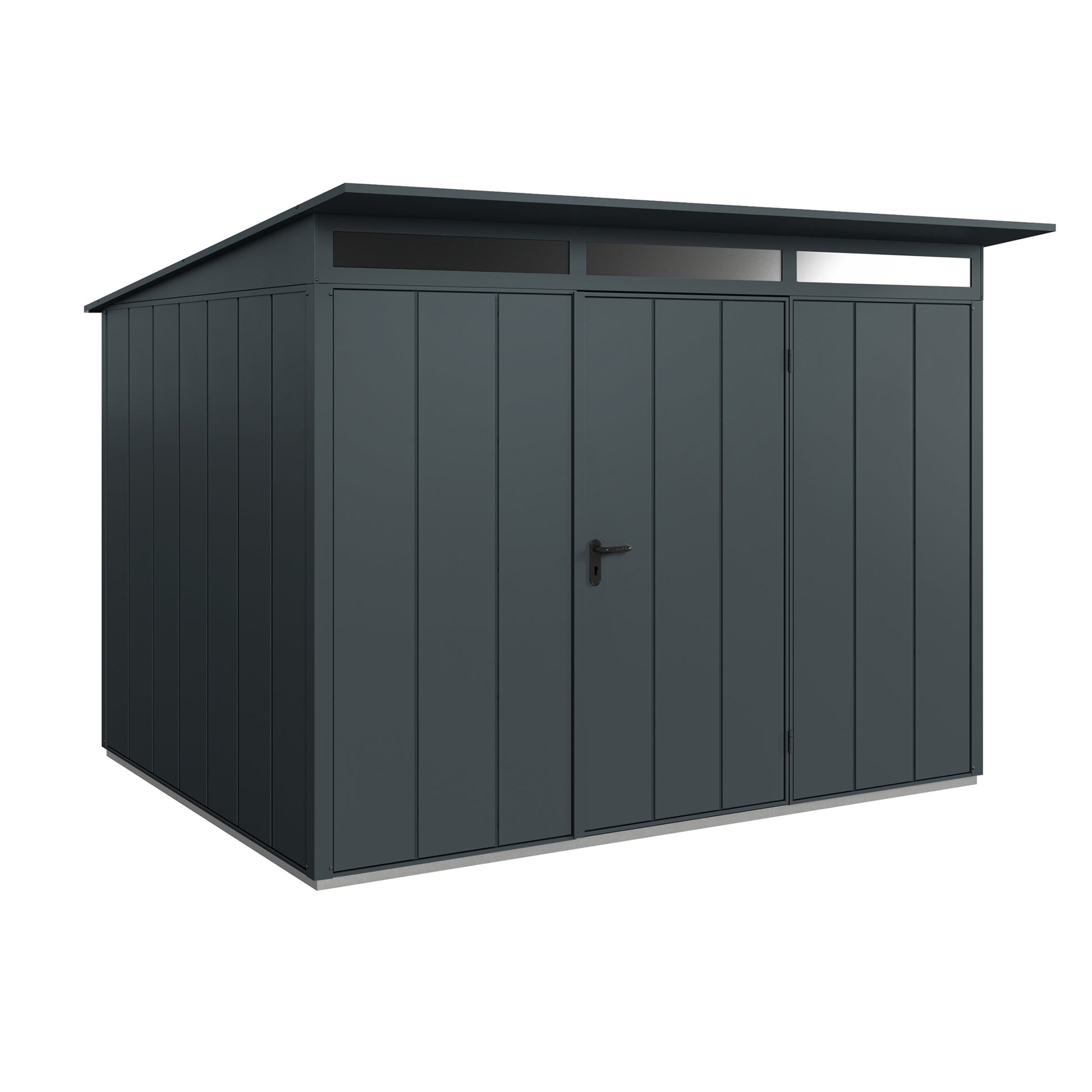 Hörmann Set Berry Modern-P,Typ 3 Gerätehaus-Anthrazit