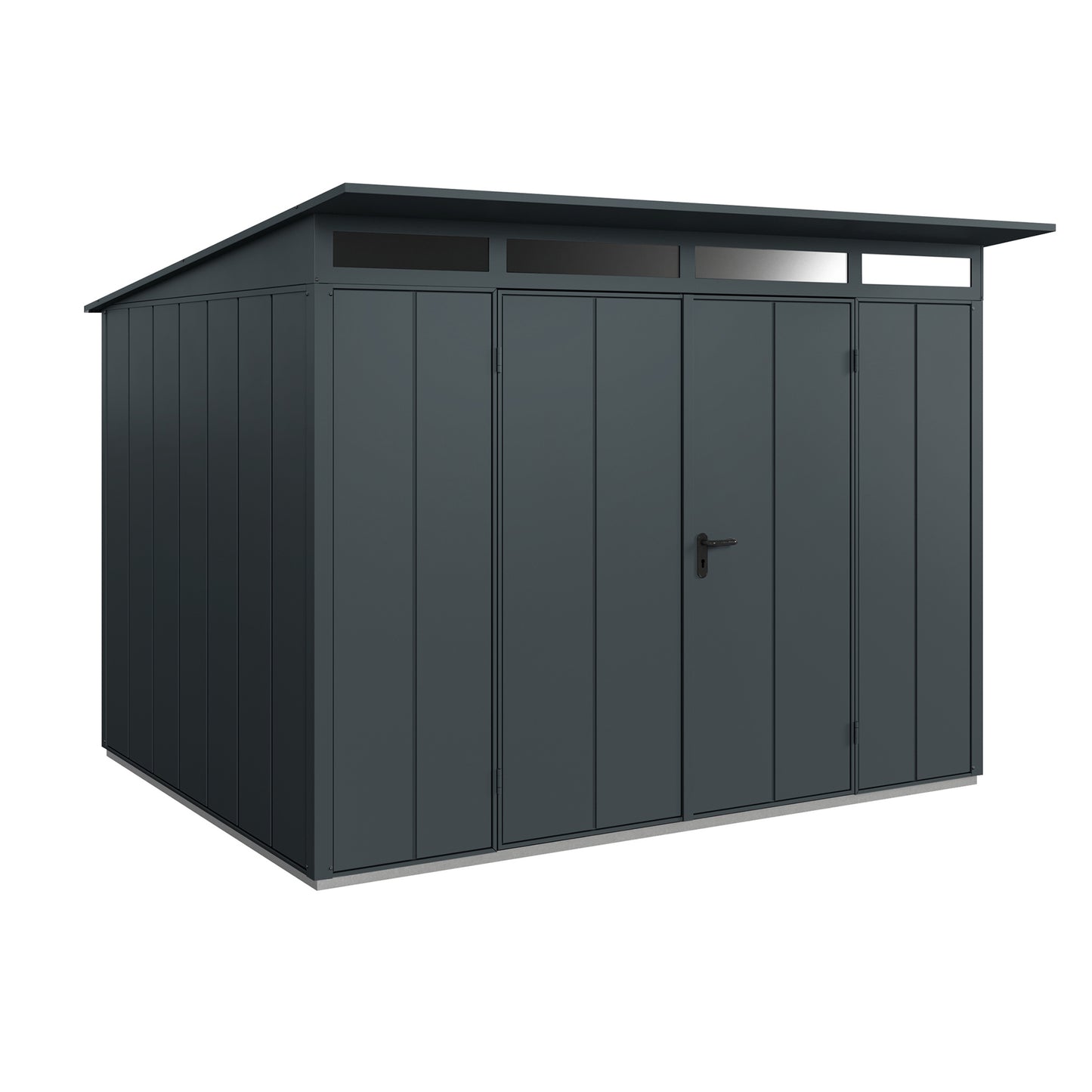 Hörmann Set Berry Modern-P,Typ 3 Gerätehaus-Anthrazit