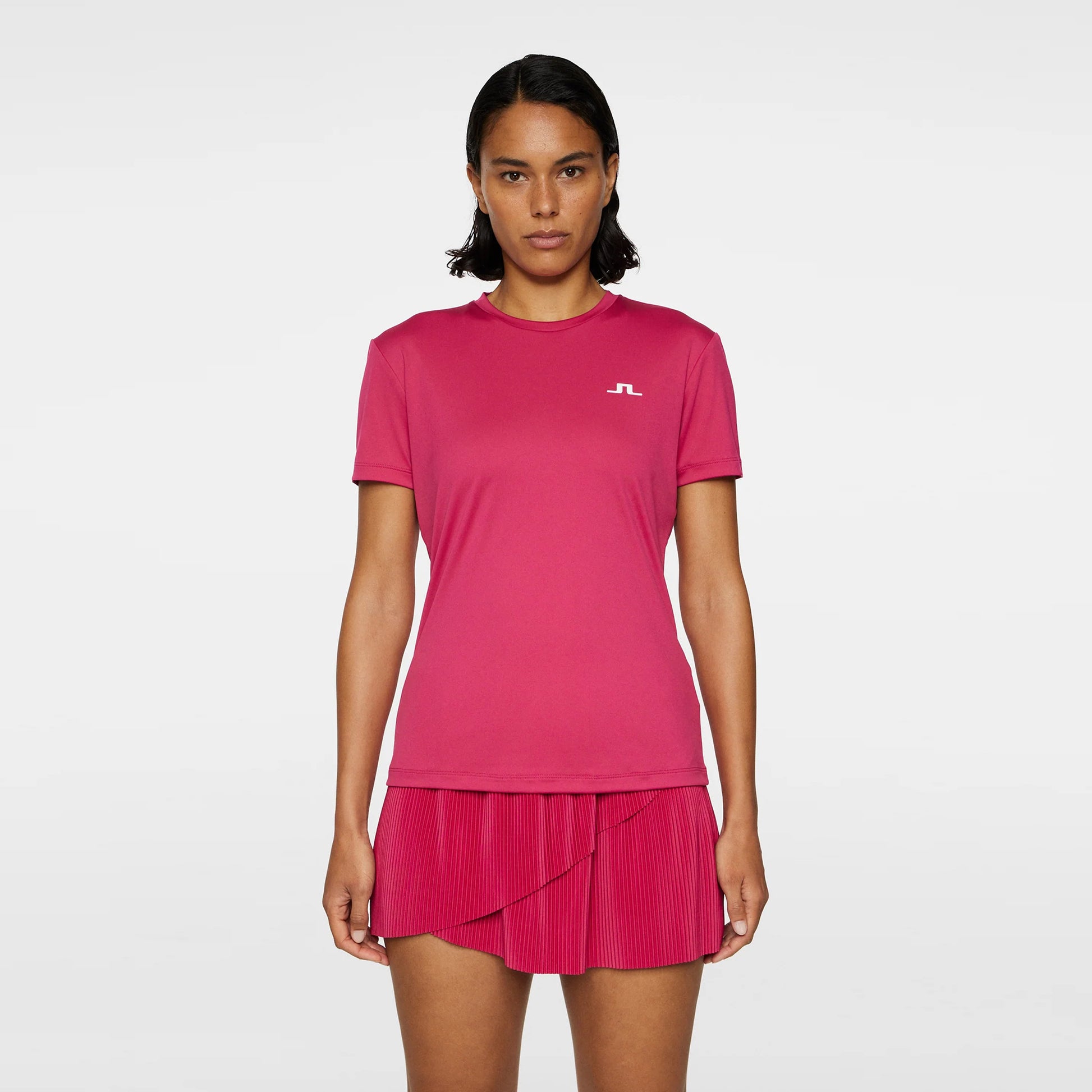 JLindeberg Ada T-Shirt Damen-Rot