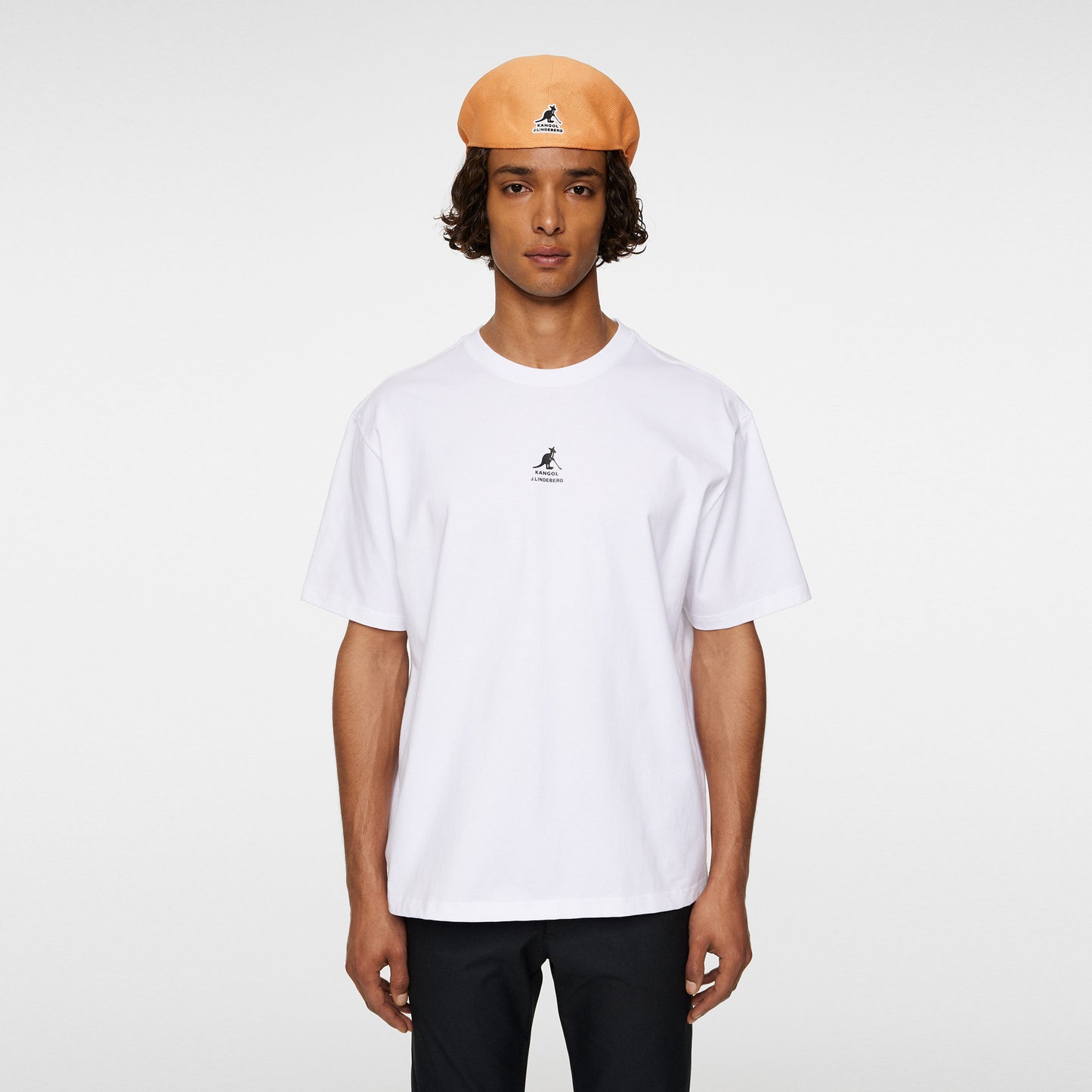 JLindeberg Kangol Davie T-Shirt Herren-Weiß