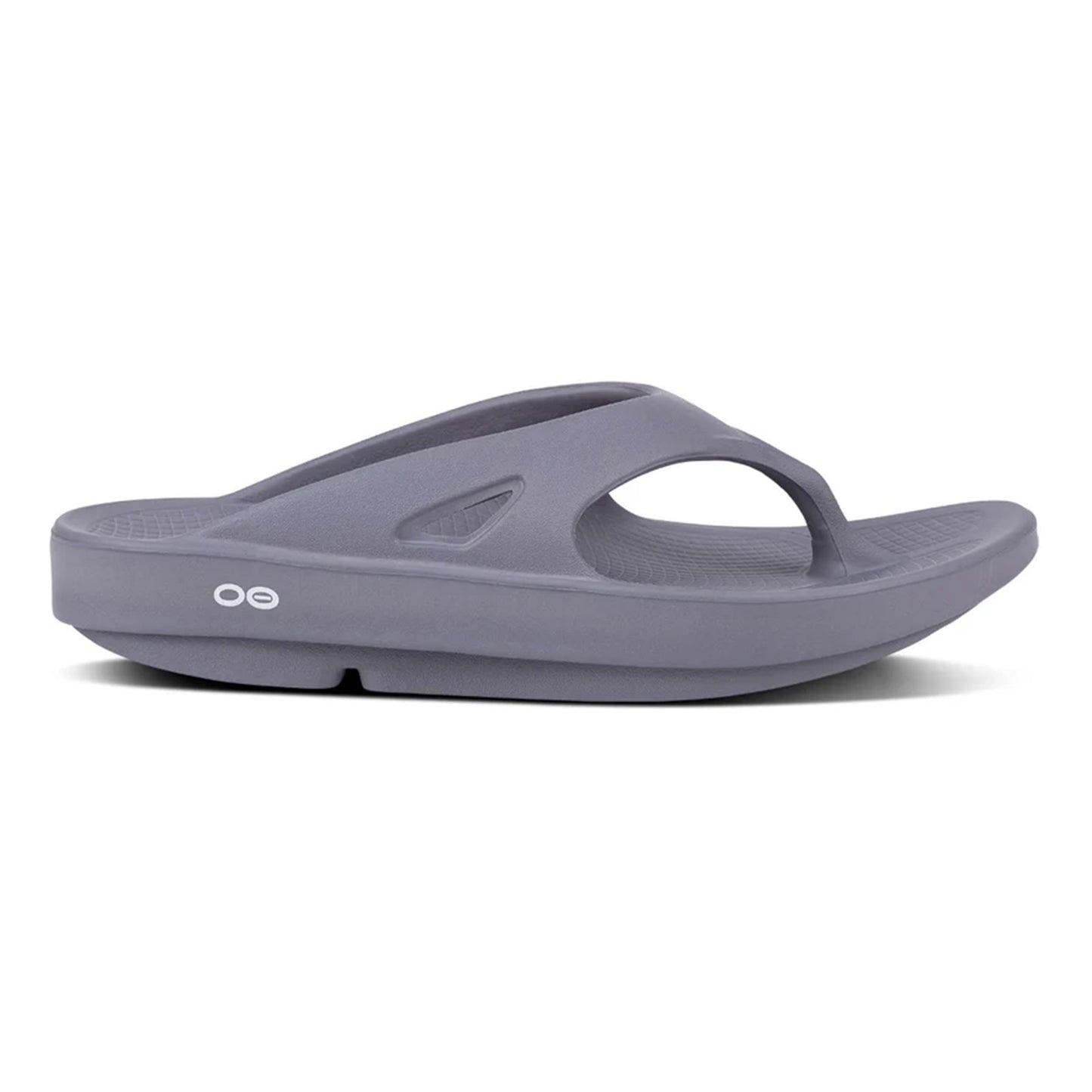 OOFOS OOriginal Recoveryschuh Unisex - blaugrau