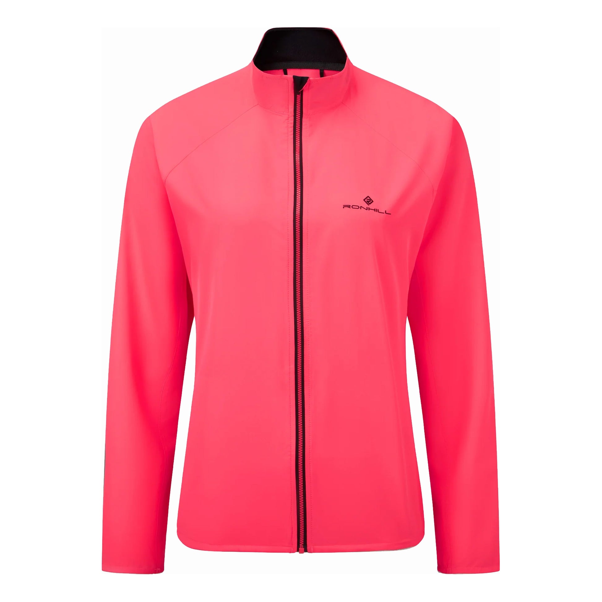 Ronhill Core Laufjacke Damen - koralle, schwarz