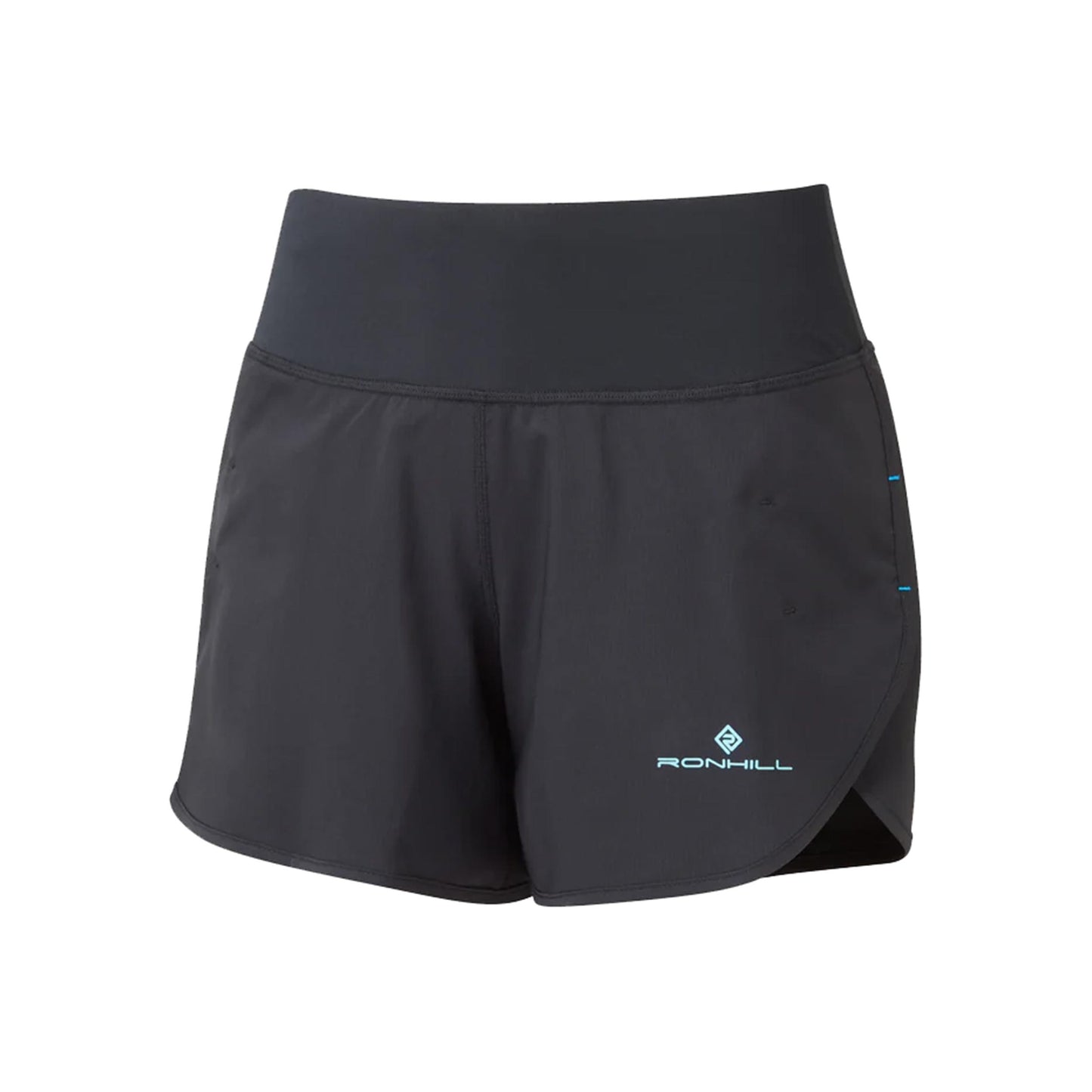 Ronhill Tech 4.5in Laufshorts Damen-Schwarz