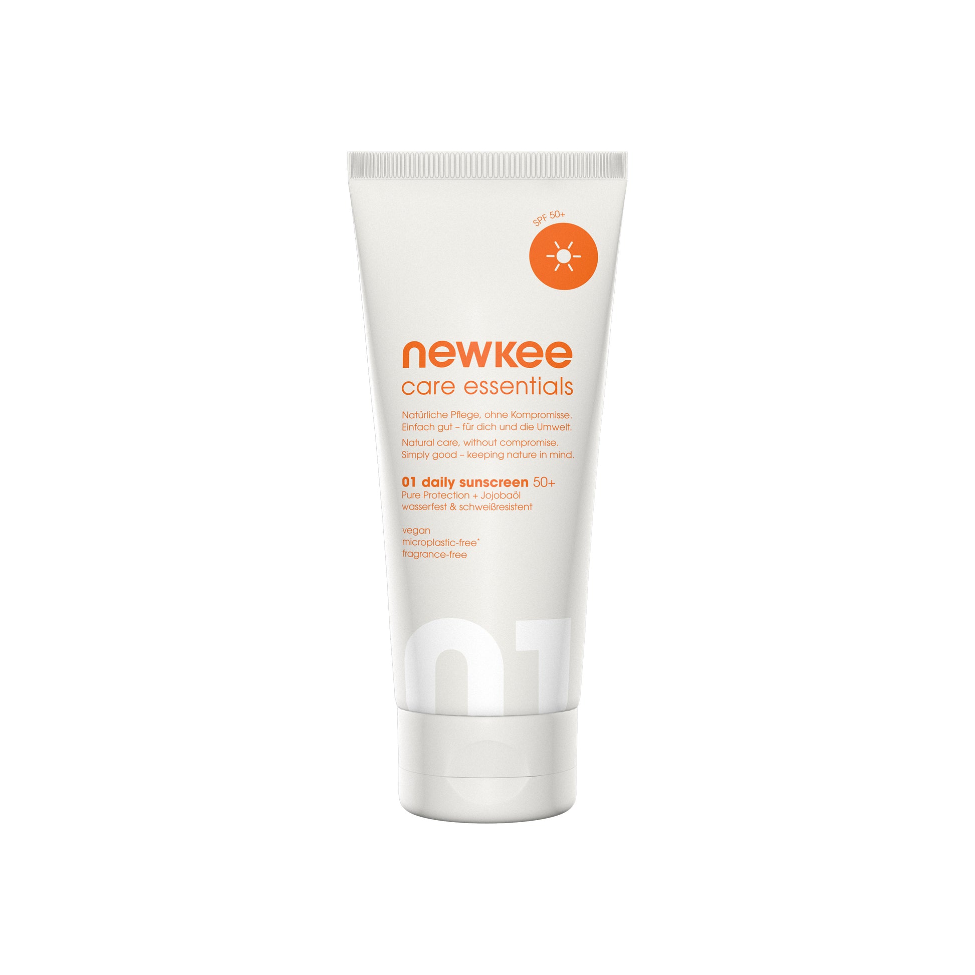 Newkee daily sunscreen 50+ Kosmetik - weiß, orange