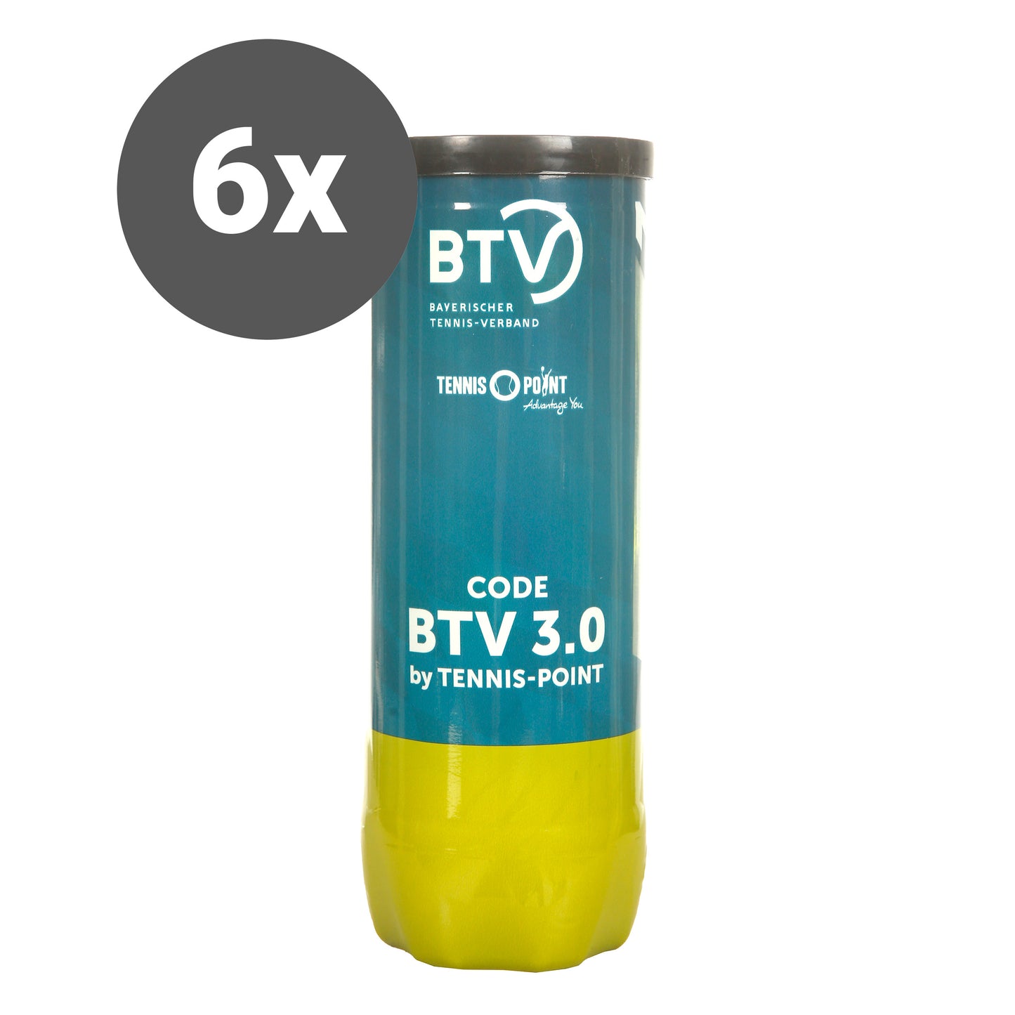 BTV 3er Dose Spieltagspaket 6x Code BTV 3.0 by Tennis Point
