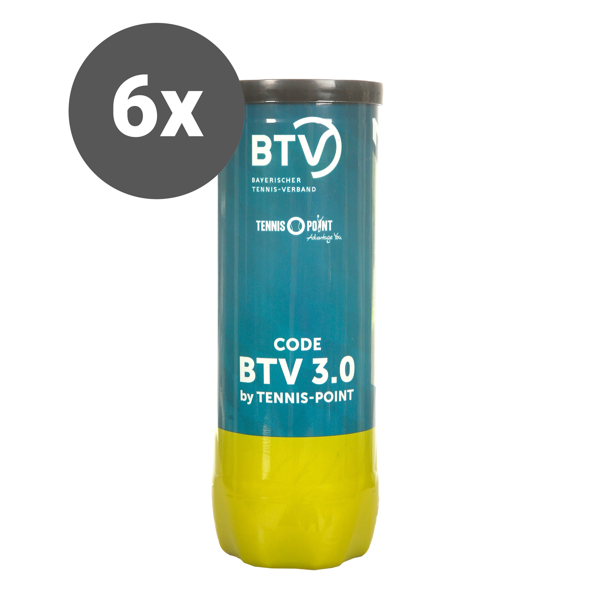 BTV 3er Dose Spieltagspaket 6x Code BTV 3.0 by Tennis Point