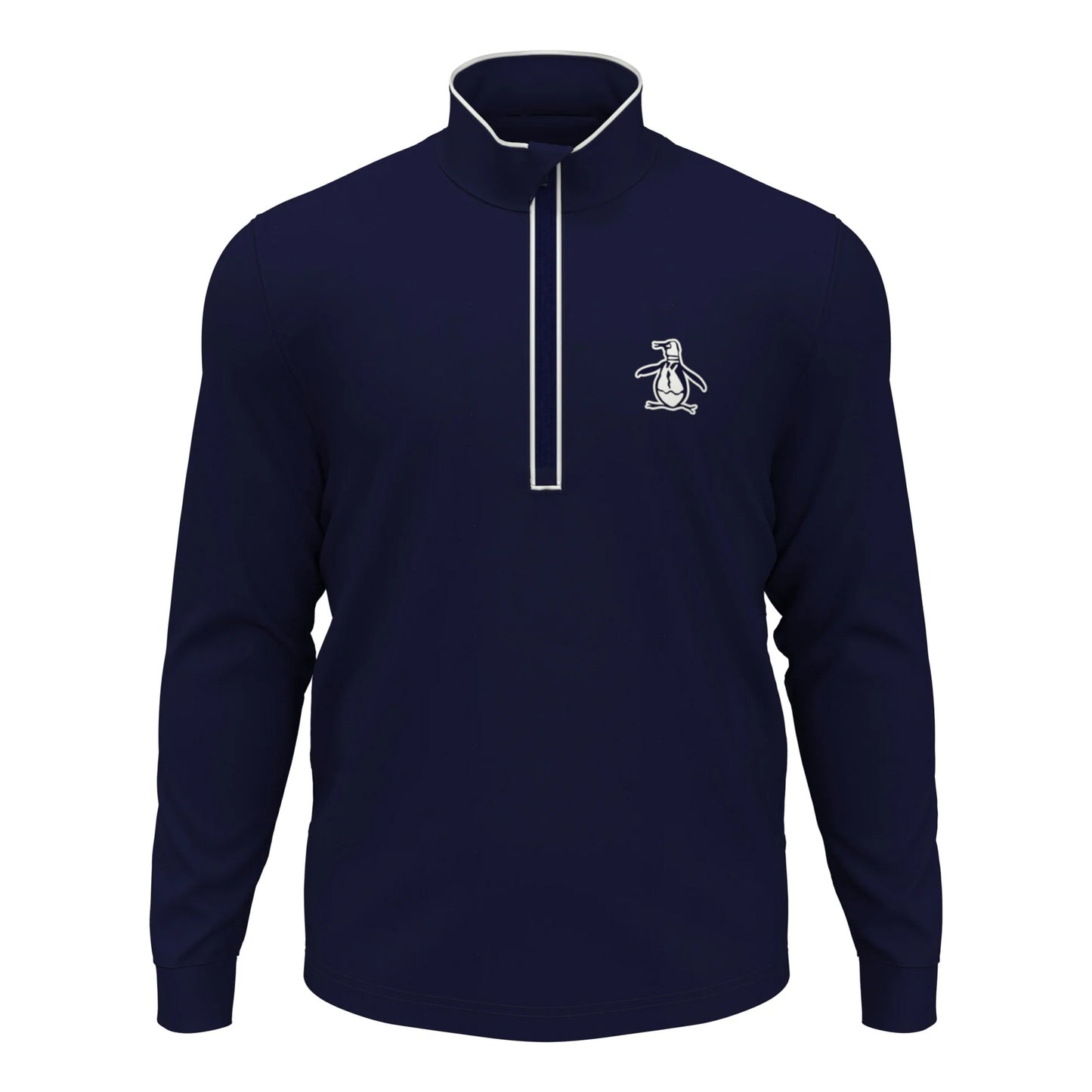 Original Penguin 1/4 Zip Technical Trainingsjacke Herren-Dunkelblau