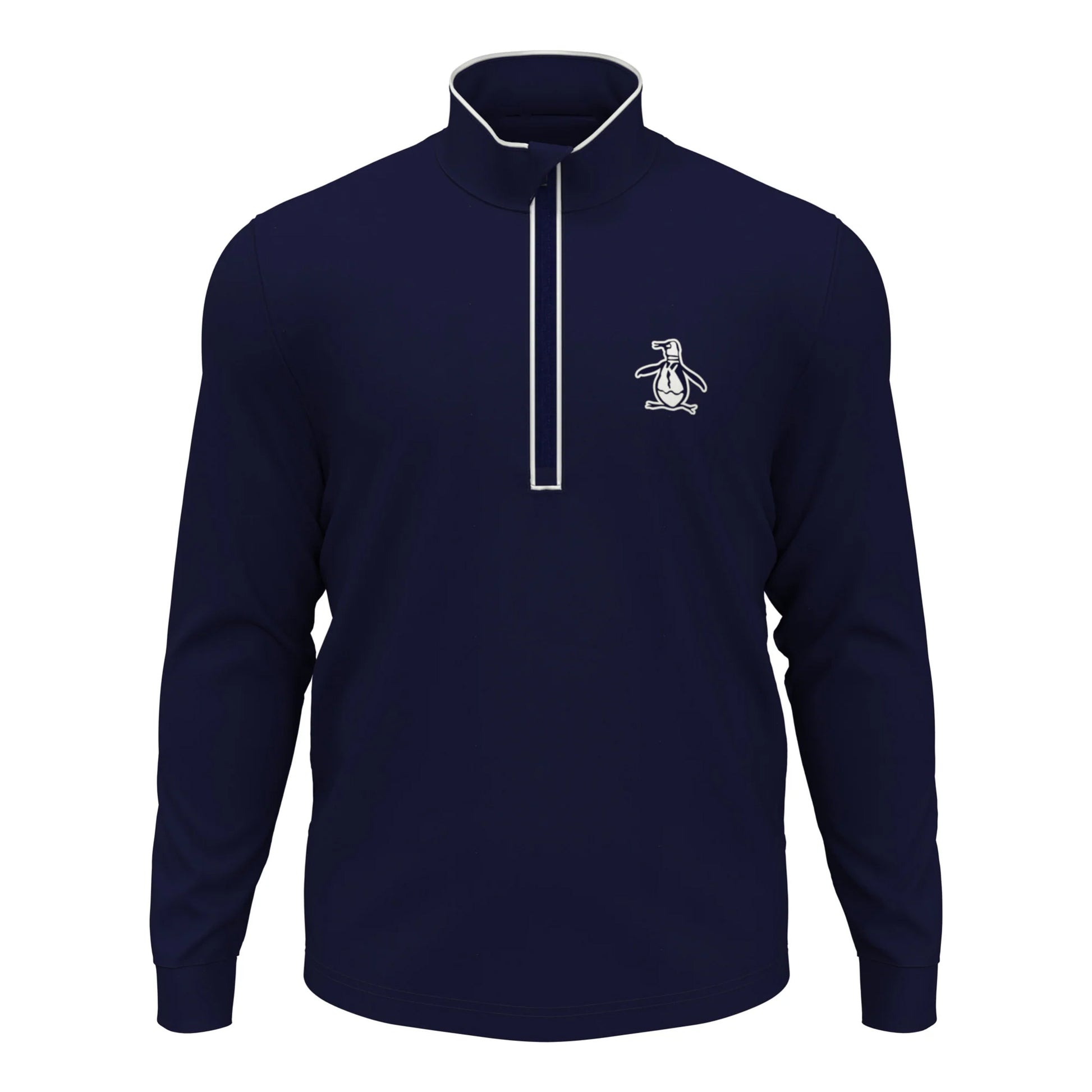 Original Penguin 1/4 Zip Technical Trainingsjacke Herren-Dunkelblau