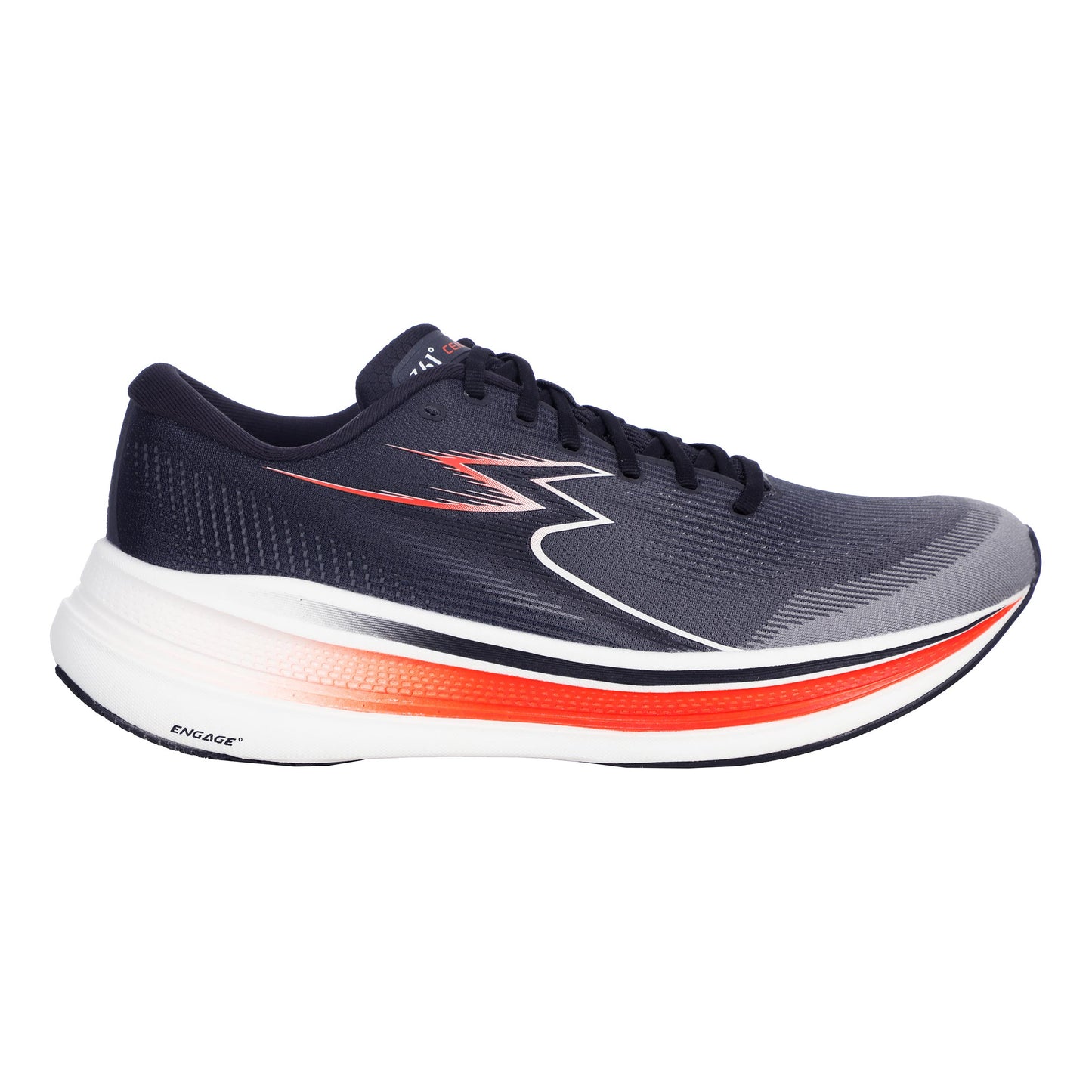 361° Centauri 3 Neutralschuh Herren-dunkelgrau, orange
