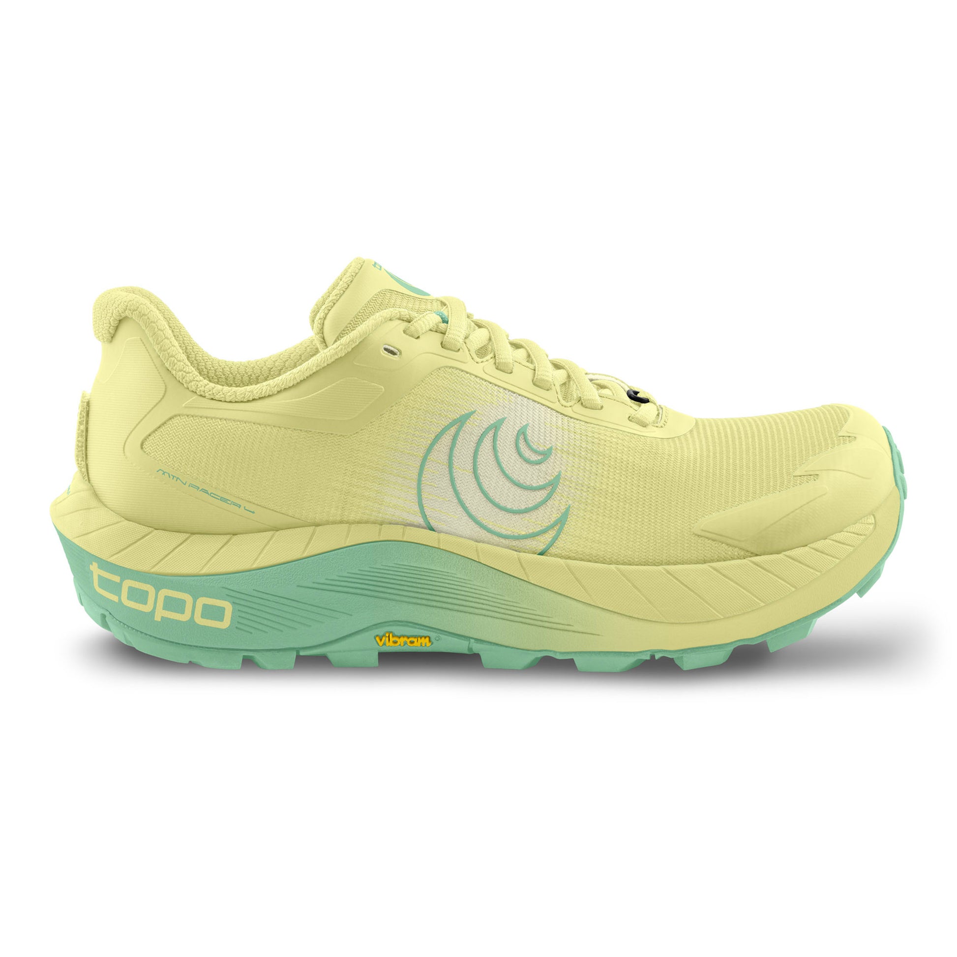 TOPO ATHLETIC MTN Racer 4 Trailschuh Damen - gelb, grün